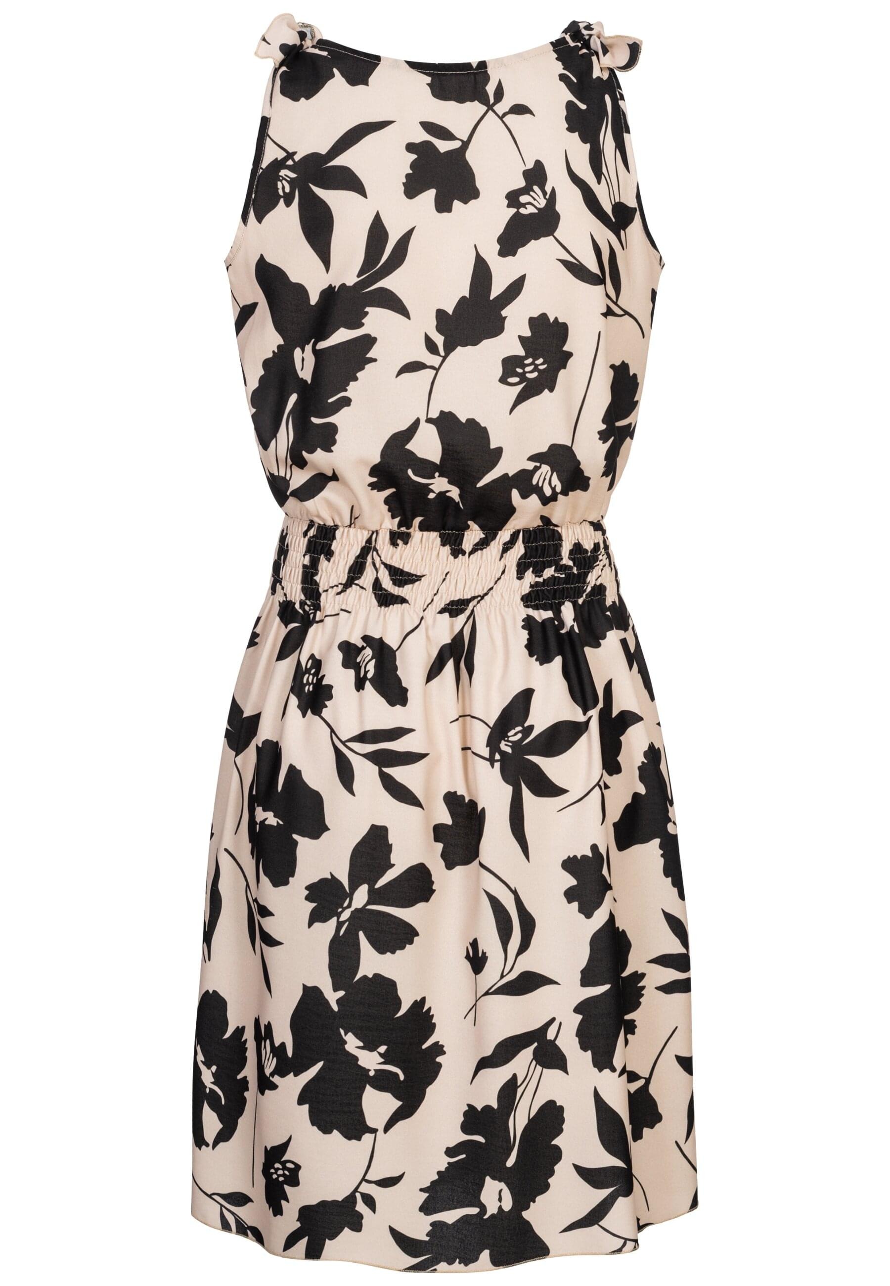 CLOUD 5IVE Shirtkleid »CLOUD 5IVE Dress with buttons and knot details flower print« 1 Stk. tlg.