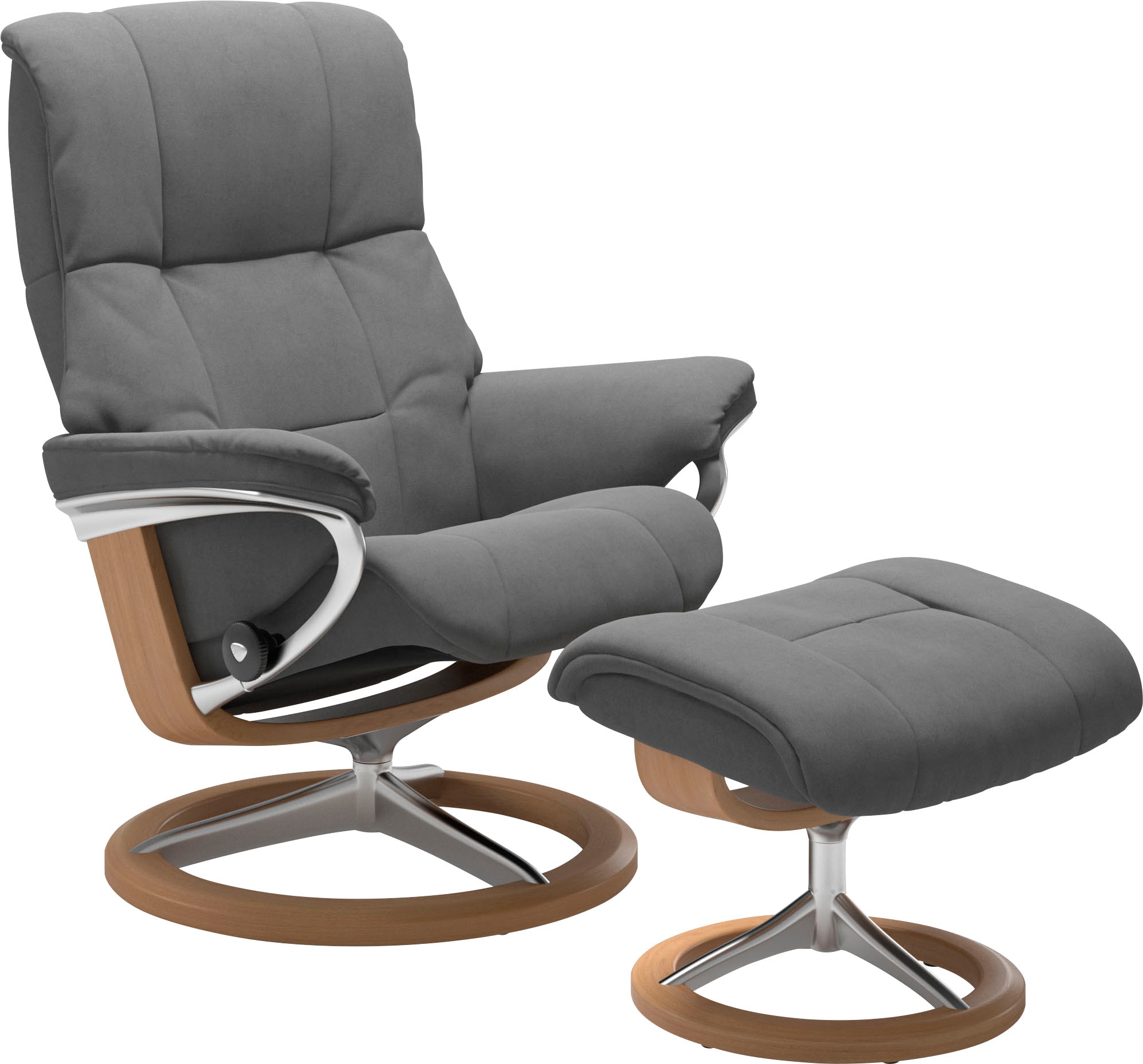 Stressless Relaxsessel "Mayfair" mit Signature Base, Größe S, M & L, Gestell Eiche