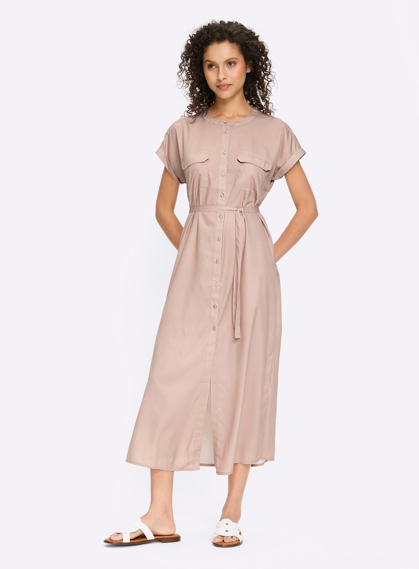 heine Sommerkleid "Kleid" Pattentaschen günstig online kaufen