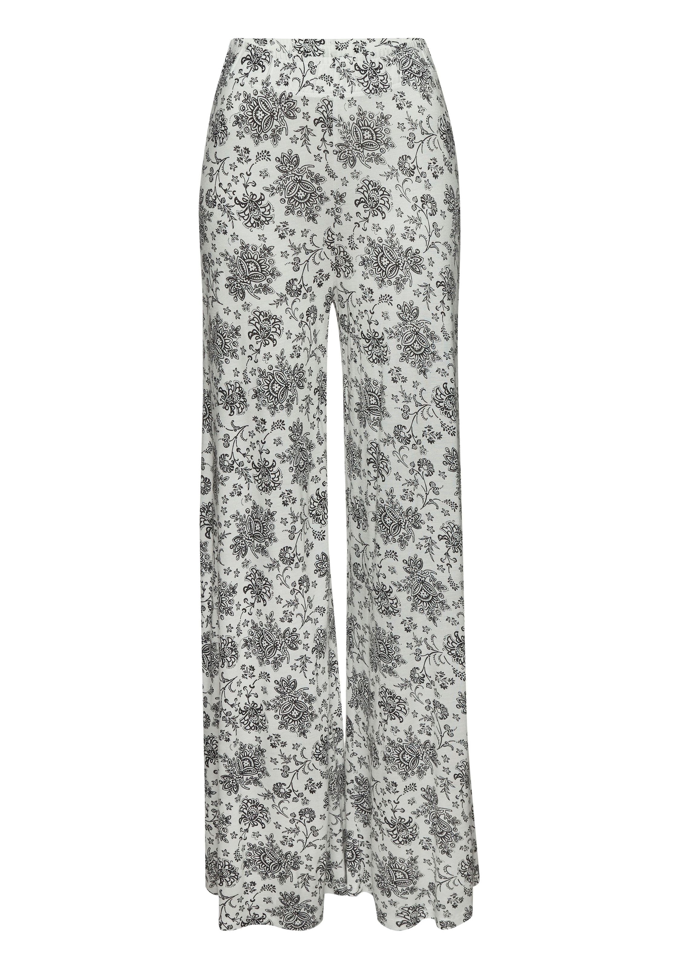 Vivance Dreams Pyjama, (2 tlg.), mit Paisleymuster