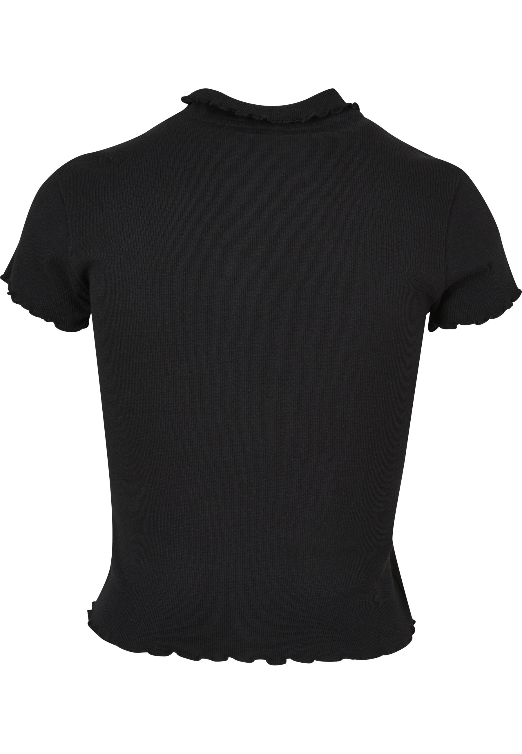 URBAN CLASSICS T-Shirt »Urban Classics Damen Ladies Rib Polo Tee« 1 Stk.