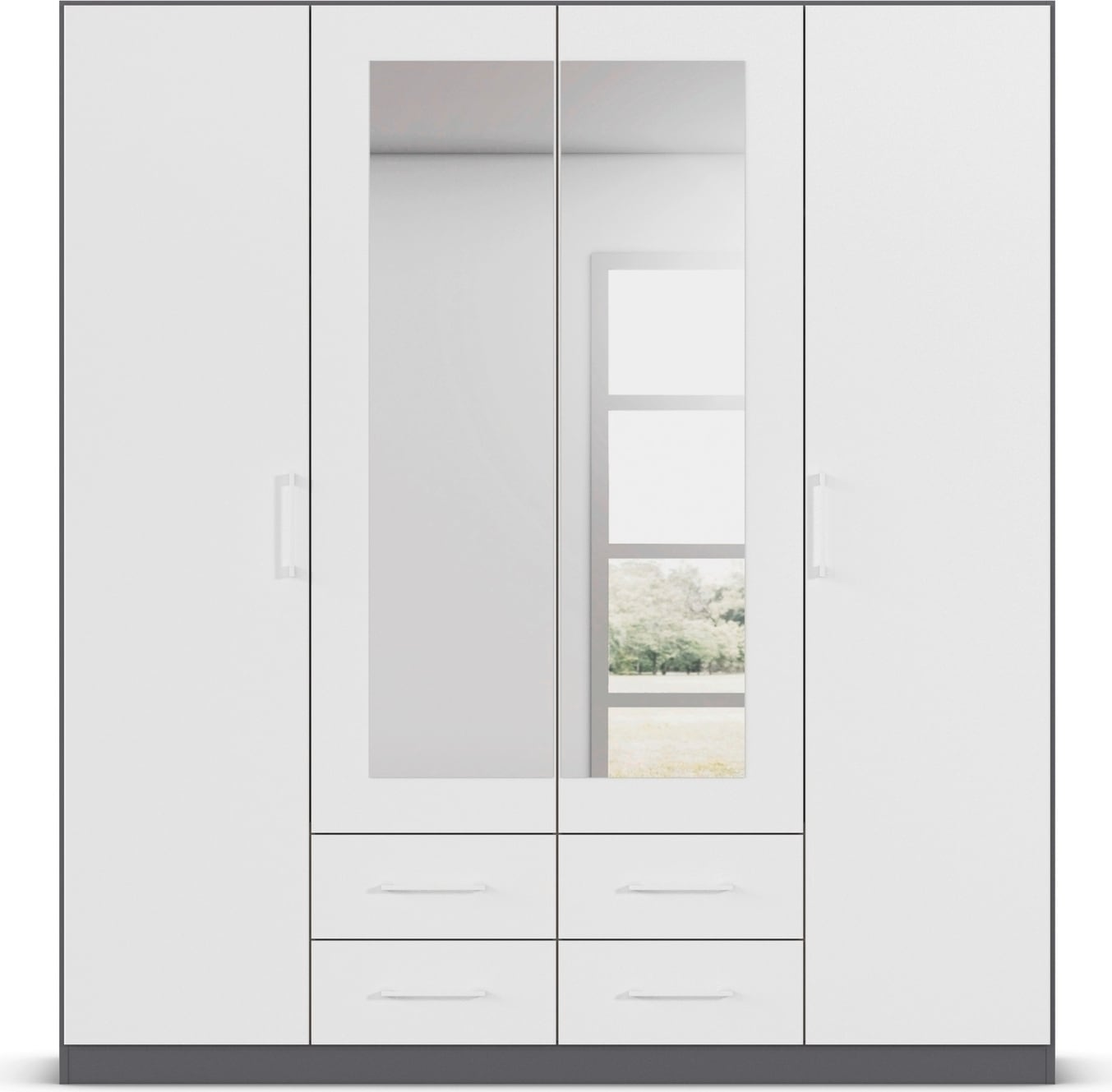 rauch Drehtürenschrank "Kleiderschrank Schrank Garderobe KREFELD optional m günstig online kaufen