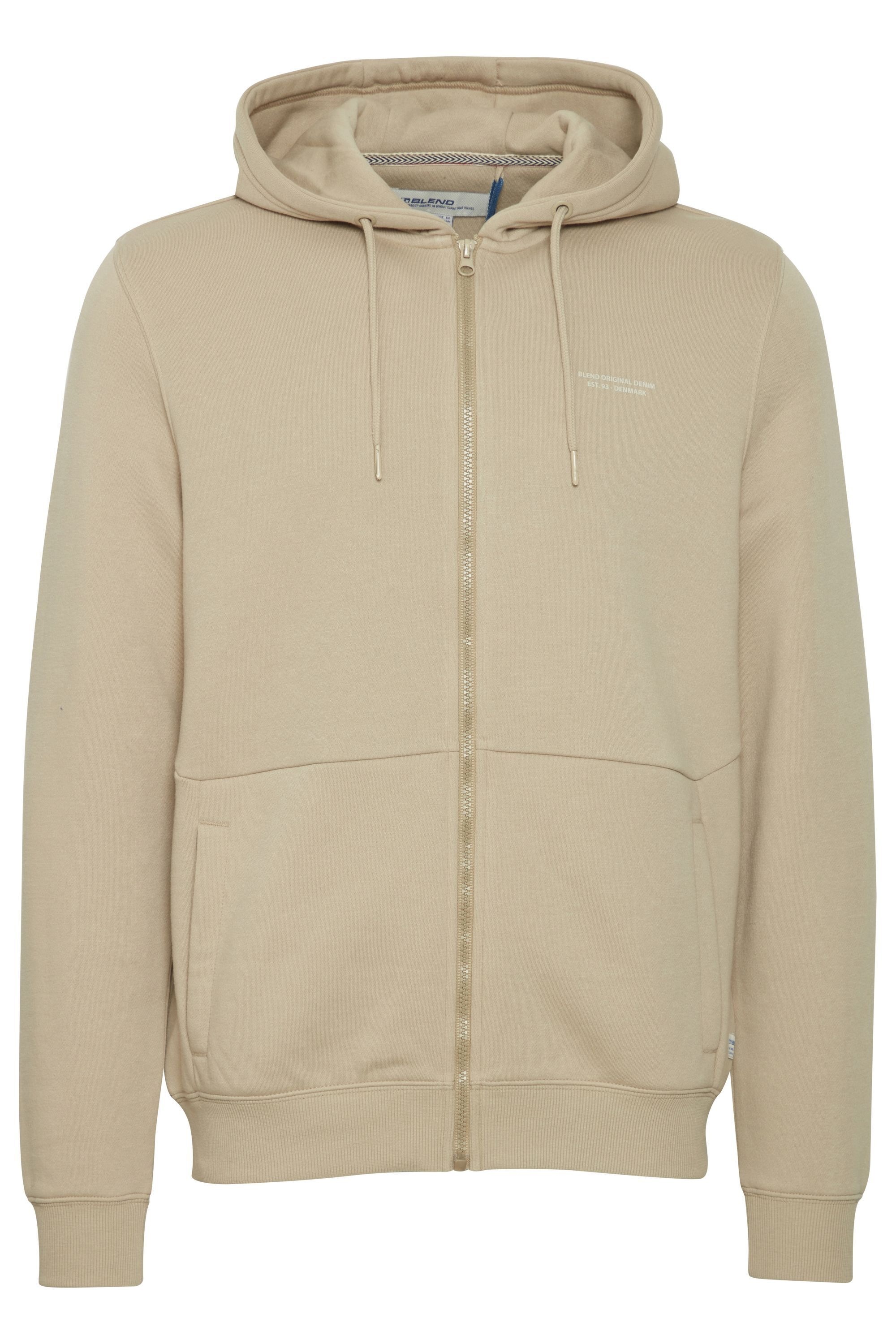 Blend Kapuzensweatjacke "BHPepe" Kapuzensweatjacke mit Kordelzug günstig online kaufen