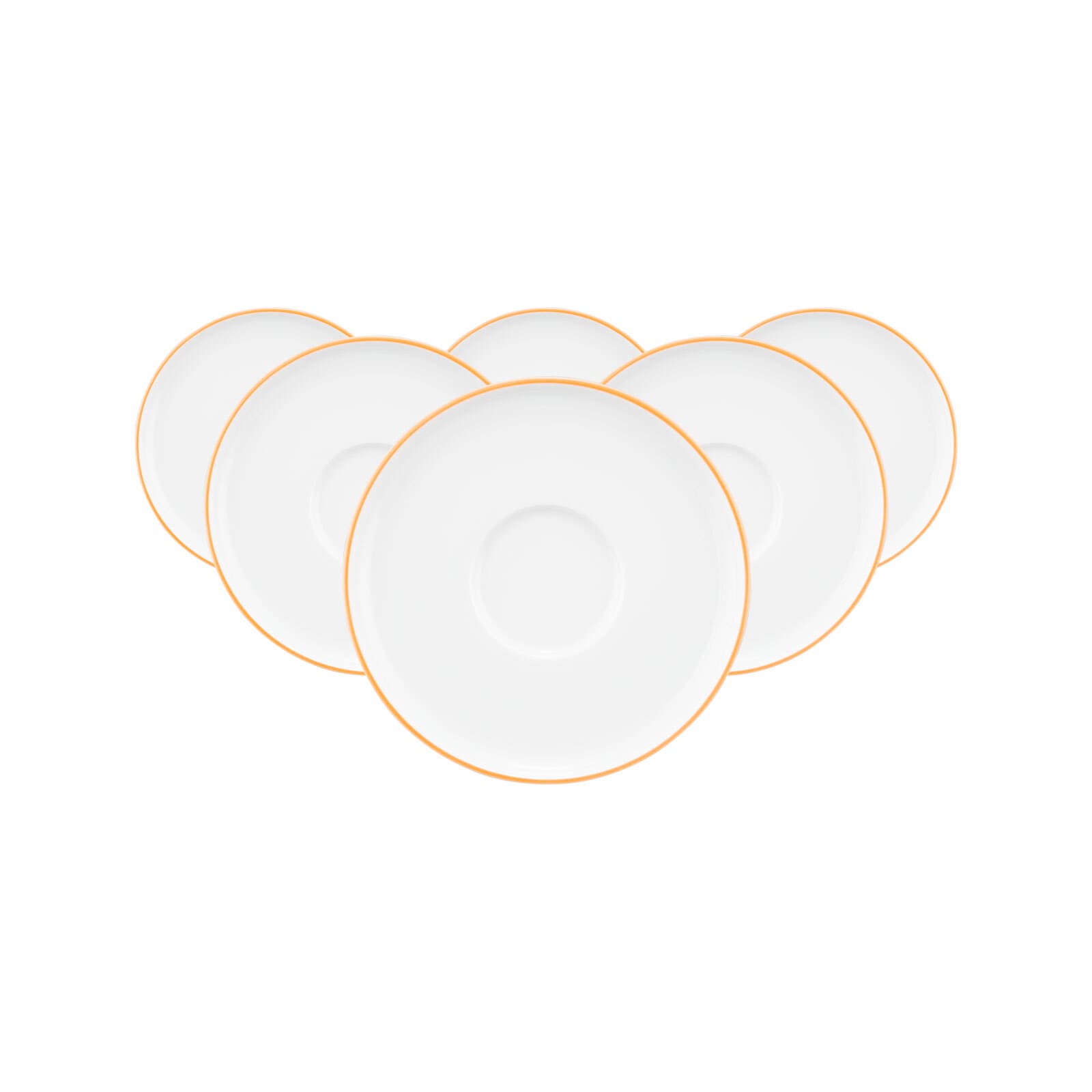Seltmann Weiden Untertasse »Kombiuntertassen Sento Home Pure Lines ø 16,2 cm 6er Set« Spülmaschinengeeignet, Mikrowellengeeignet, Ofenfest, Salamandergeeignet, Kühlschrankgeeignet, Gefrierschrankgeeignet