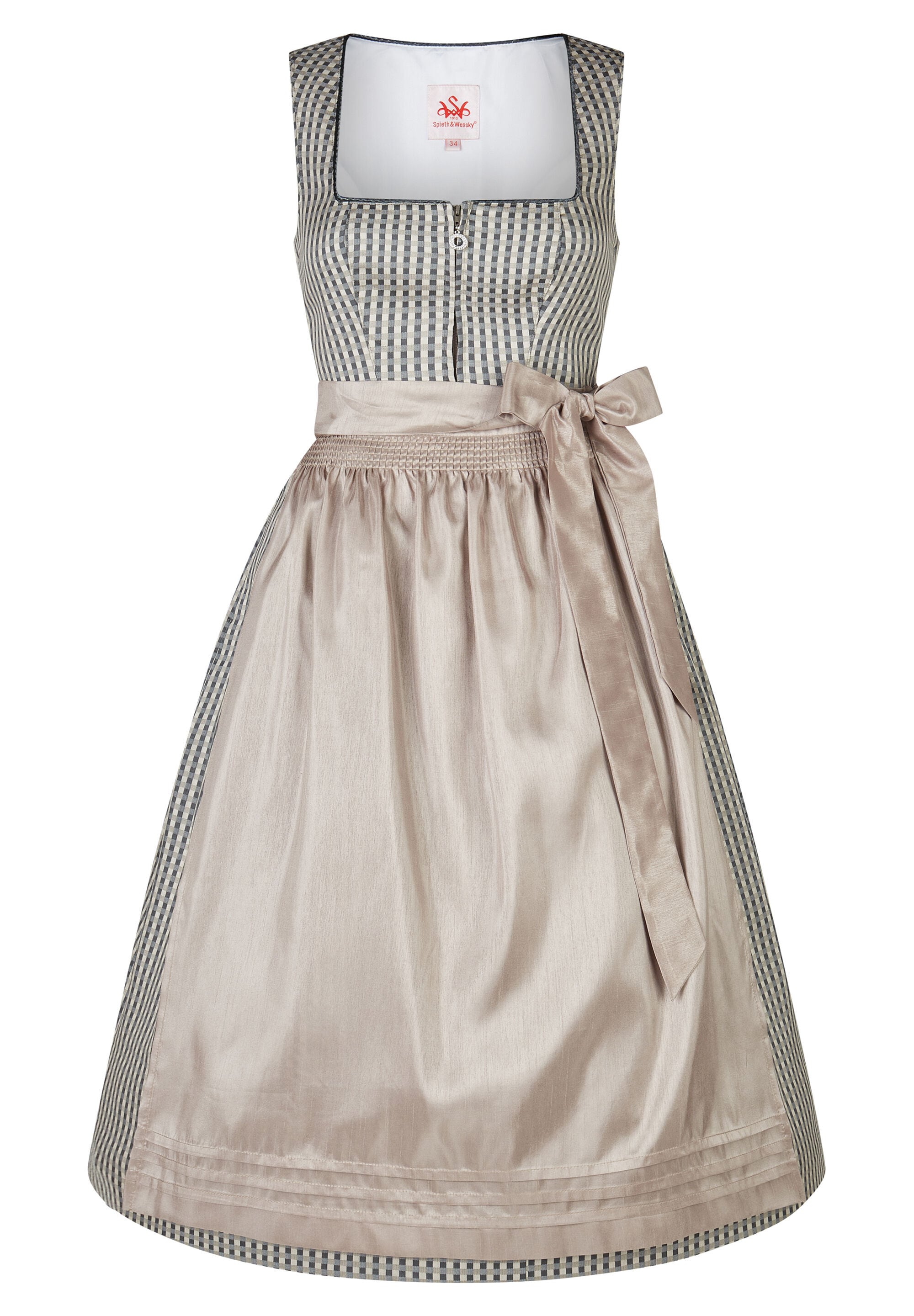 Spieth & Wensky Dirndl "Spieth & Wensky Dirndl Karma" mit eleganter Schürze