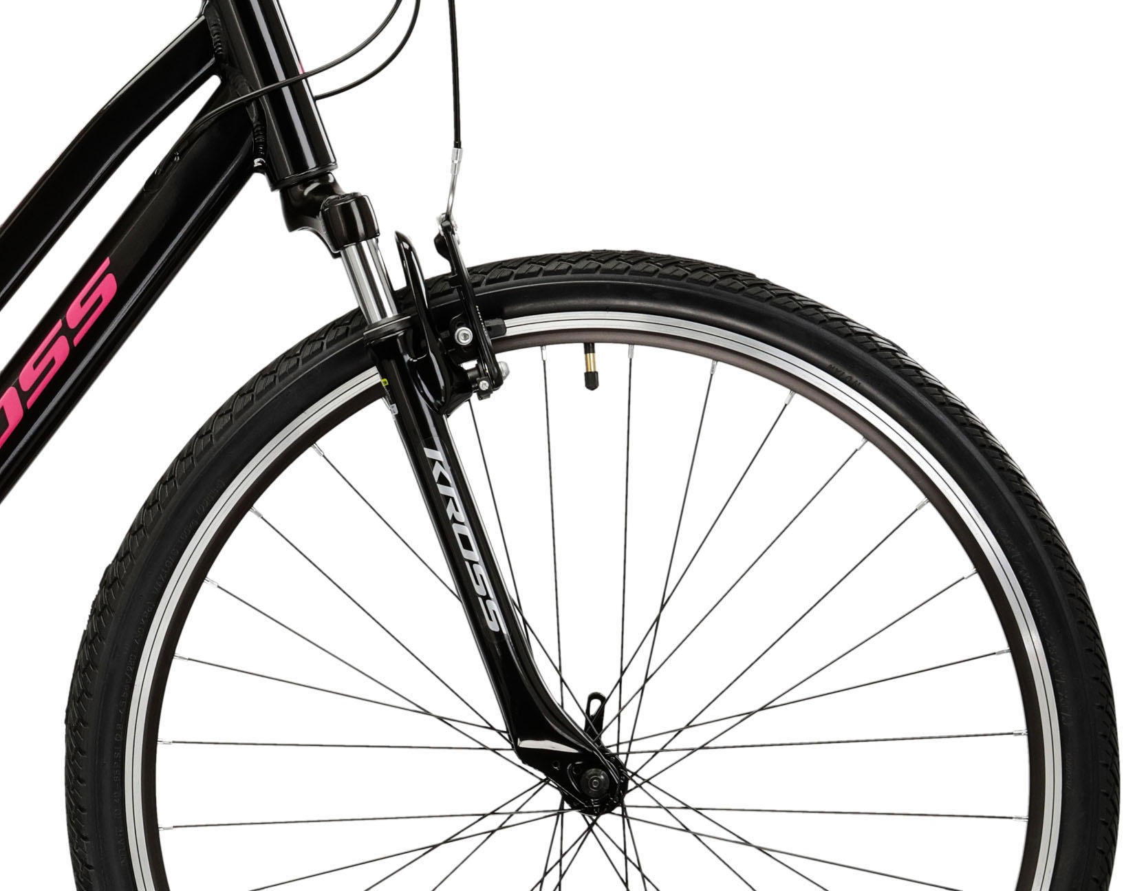 Kross Crossrad »Crossrad Damen 28" Evado 2.0 schwarz 21 Gänge« 21 Gang Shimano ALTUS M310 Schaltwerk Kettenschaltung