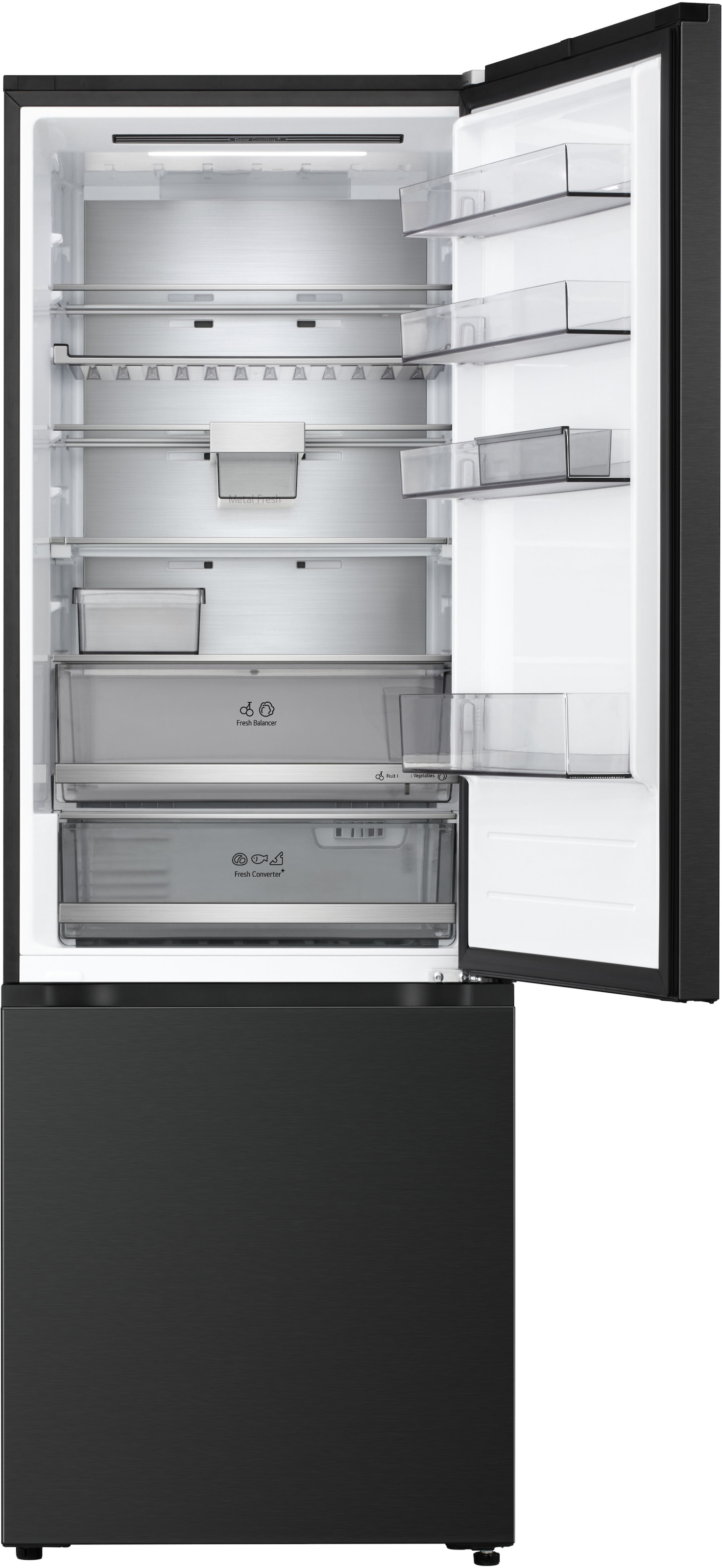 LG Kühl-/Gefrierkombination Serie 7 »GBBW726AEV« 186 cm hoch 69,7 cm breit Vollintegrierbarer Kühlschrank dank frontaler Luftzufuhr und Abluft