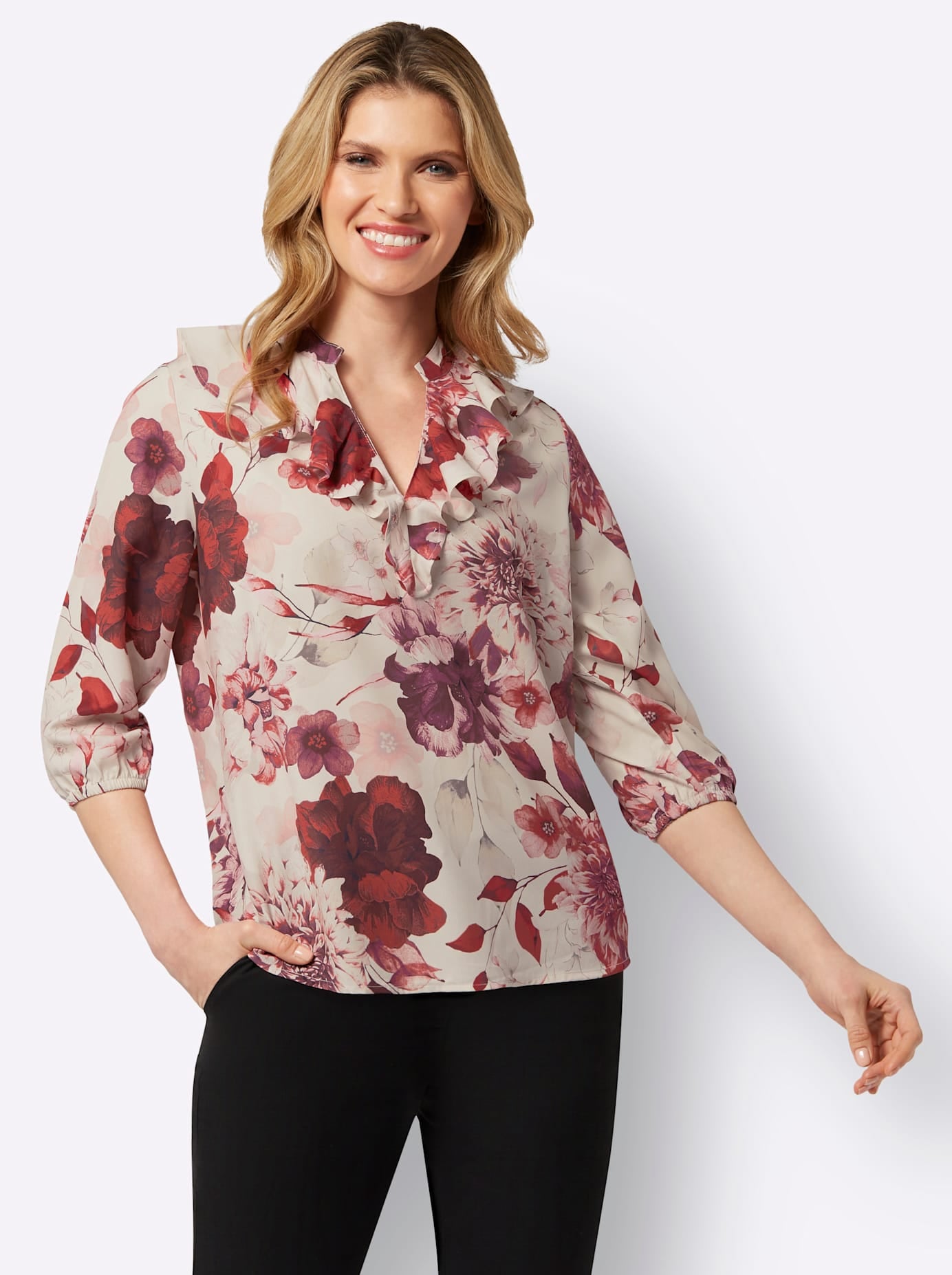Classic Basics Schlupfbluse
