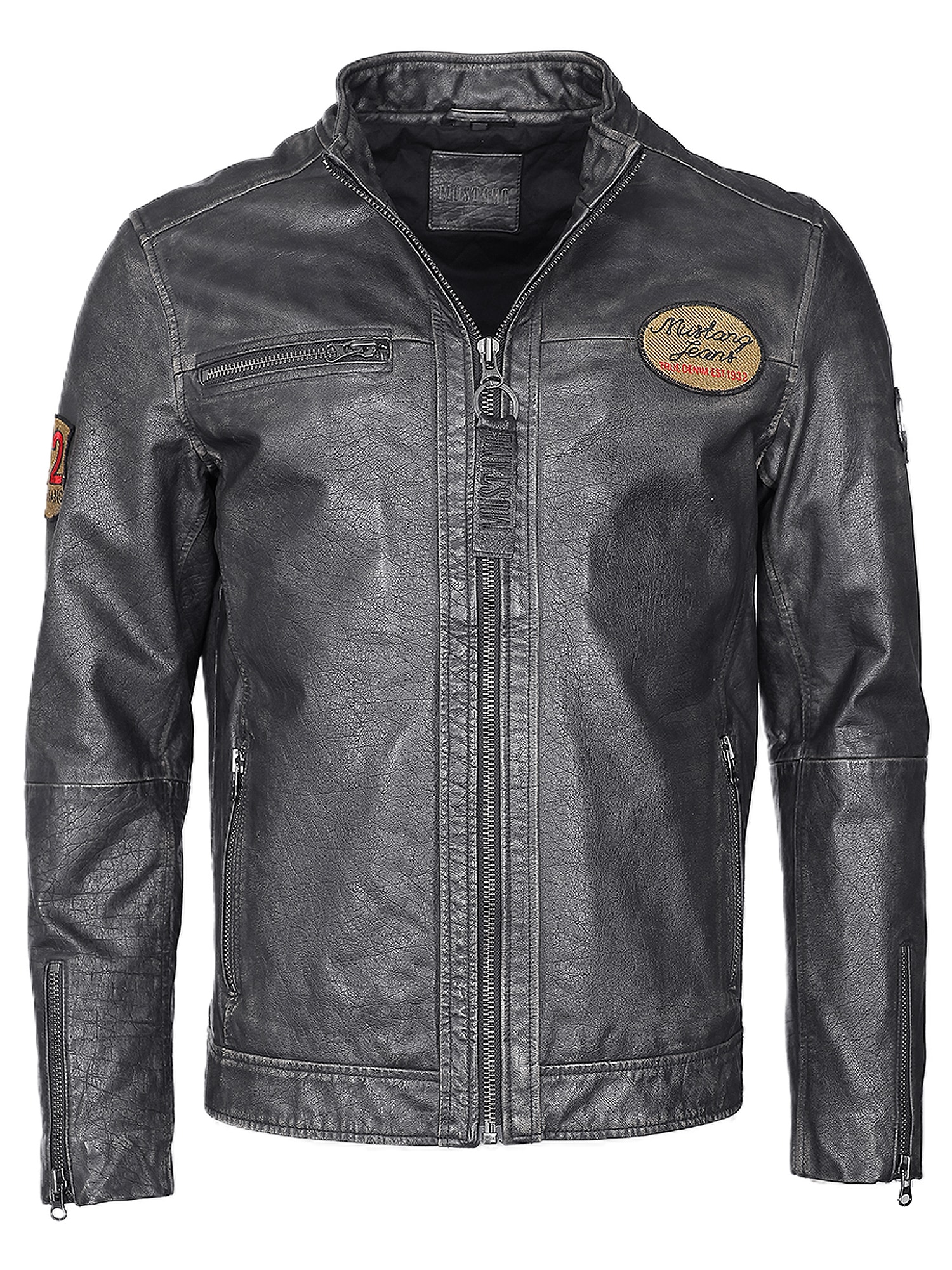 MUSTANG Lederjacke "Varberg" günstig online kaufen