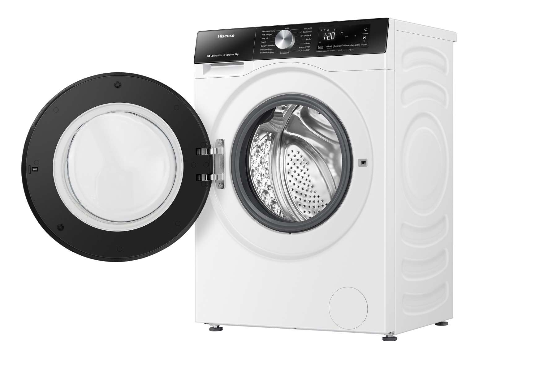 Hisense Waschmaschine "WF3S9043BW3" 9 kg 1400 U/min Wifi-ConnectLife günstig online kaufen