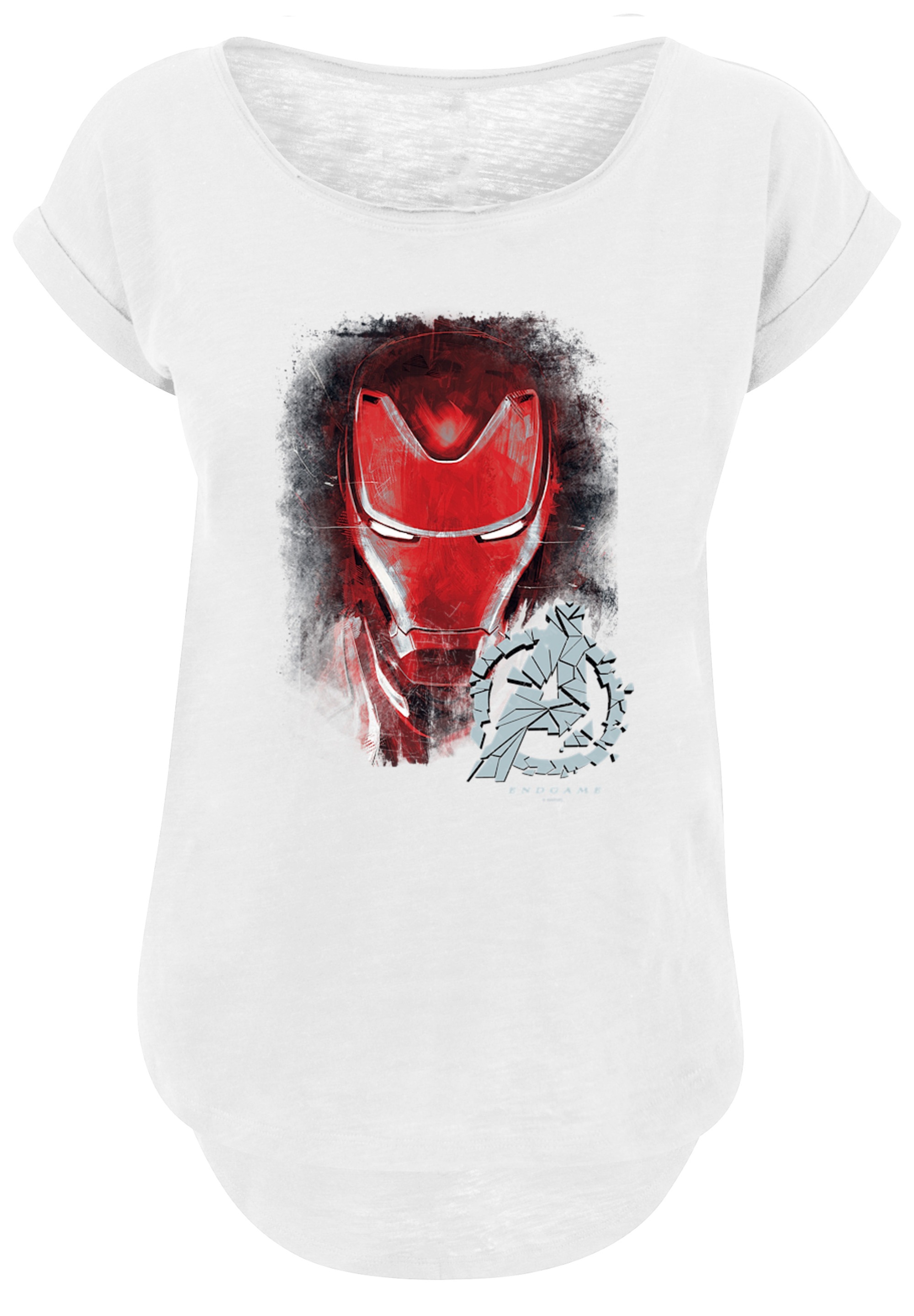 F4NT4STIC T-Shirt »Marvel Endgame Iron Man Brushed«, Print