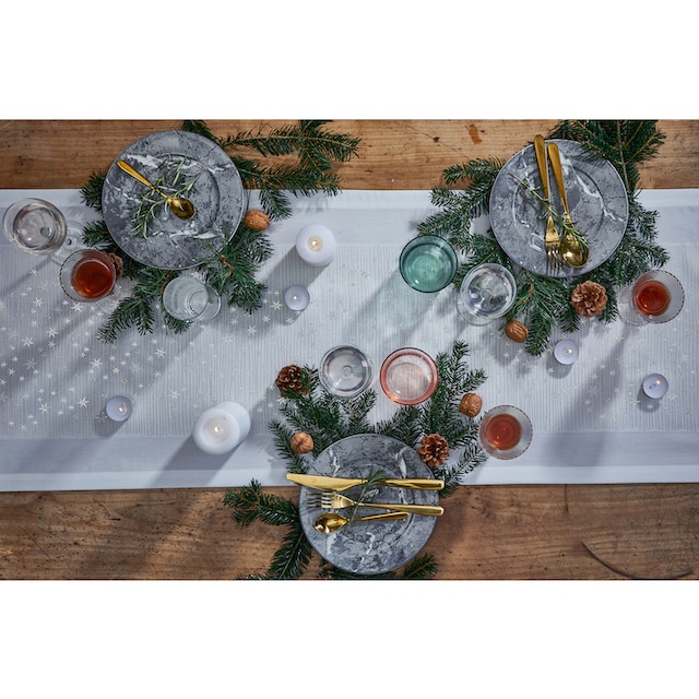 APELT Tischläufer »3625 Christmas Elegance, Jacquardgewebe, Weihnachtsdeko,  Weihnachten«, (1 St.), mit glänzenden Fäden kaufen | BAUR