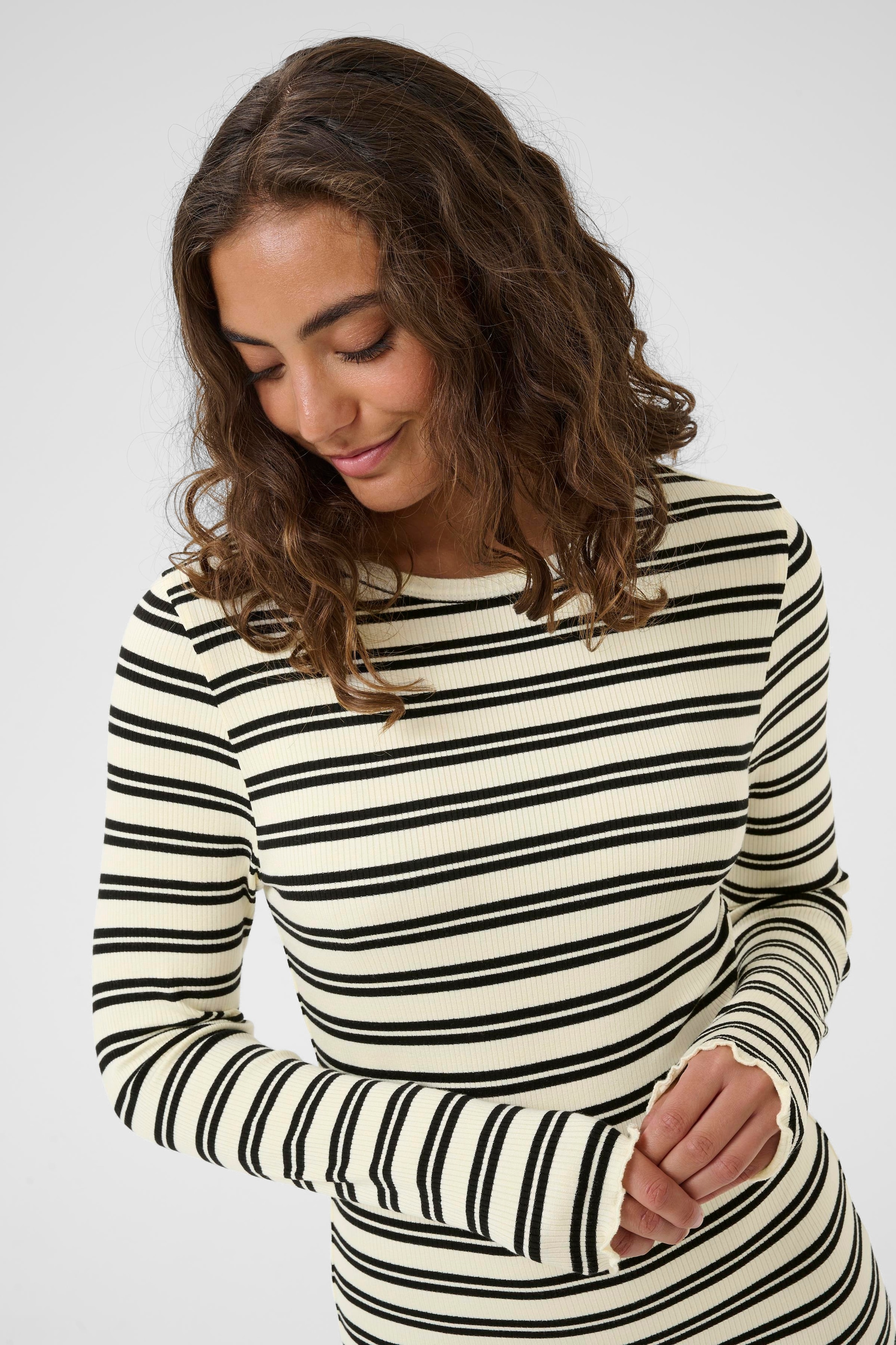 Saint Tropez Shirtkleid »OlaliaSZ LS Dress« Ohne Taschen