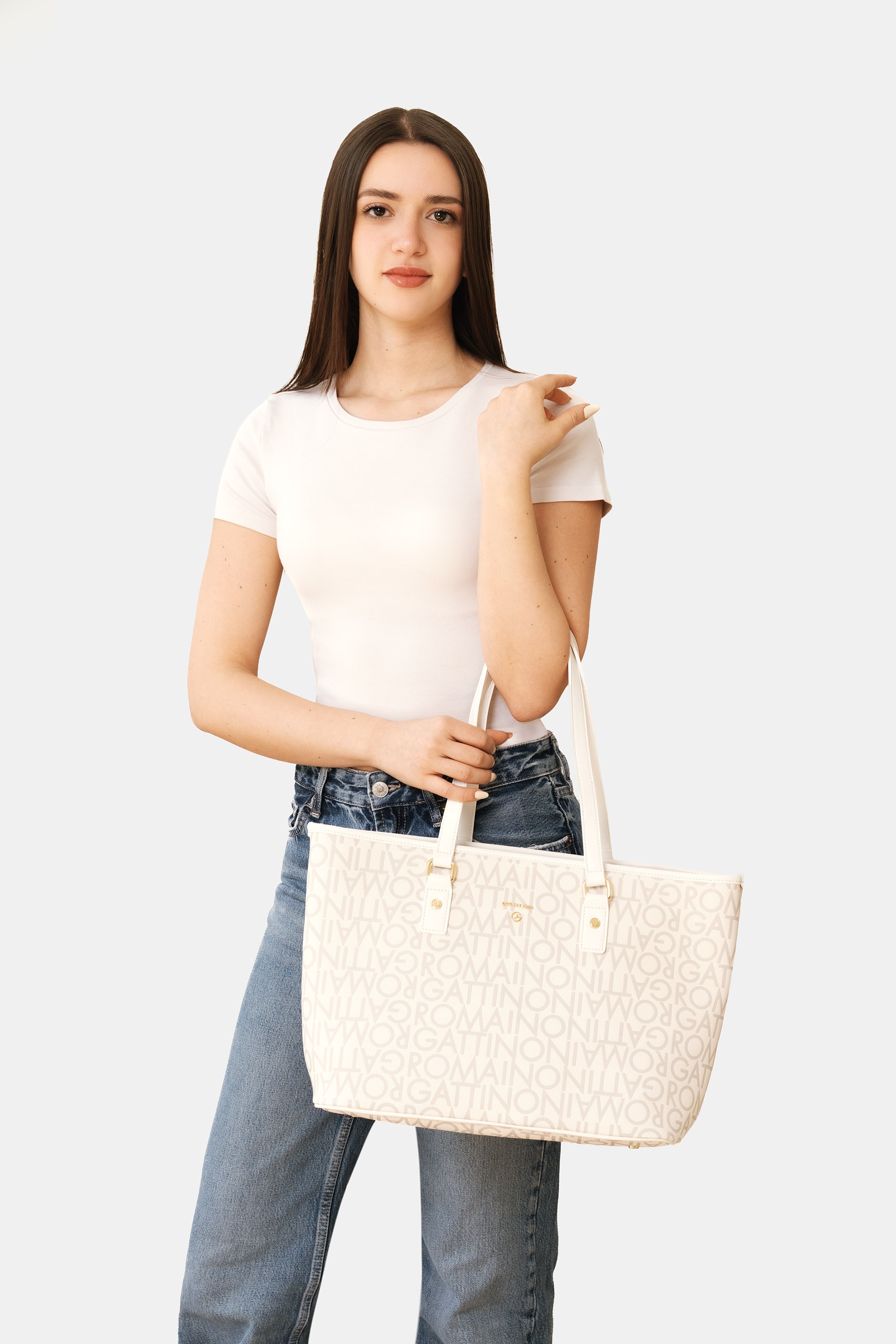 Gattinoni Tragetasche »Charlie Shopping Bag Damen« Tragetasche Damen, Shopper, Strandtasche, Fashion, Lifestyle, Sale