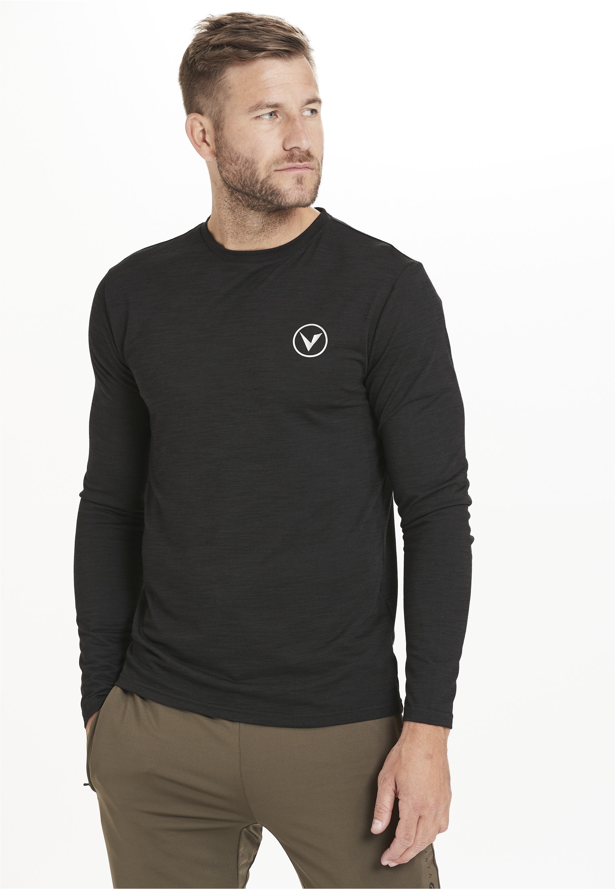 Virtus Langarmshirt "JOKERS M L/S" 1 Stk. mit innovativer Quick Dry-Technologie