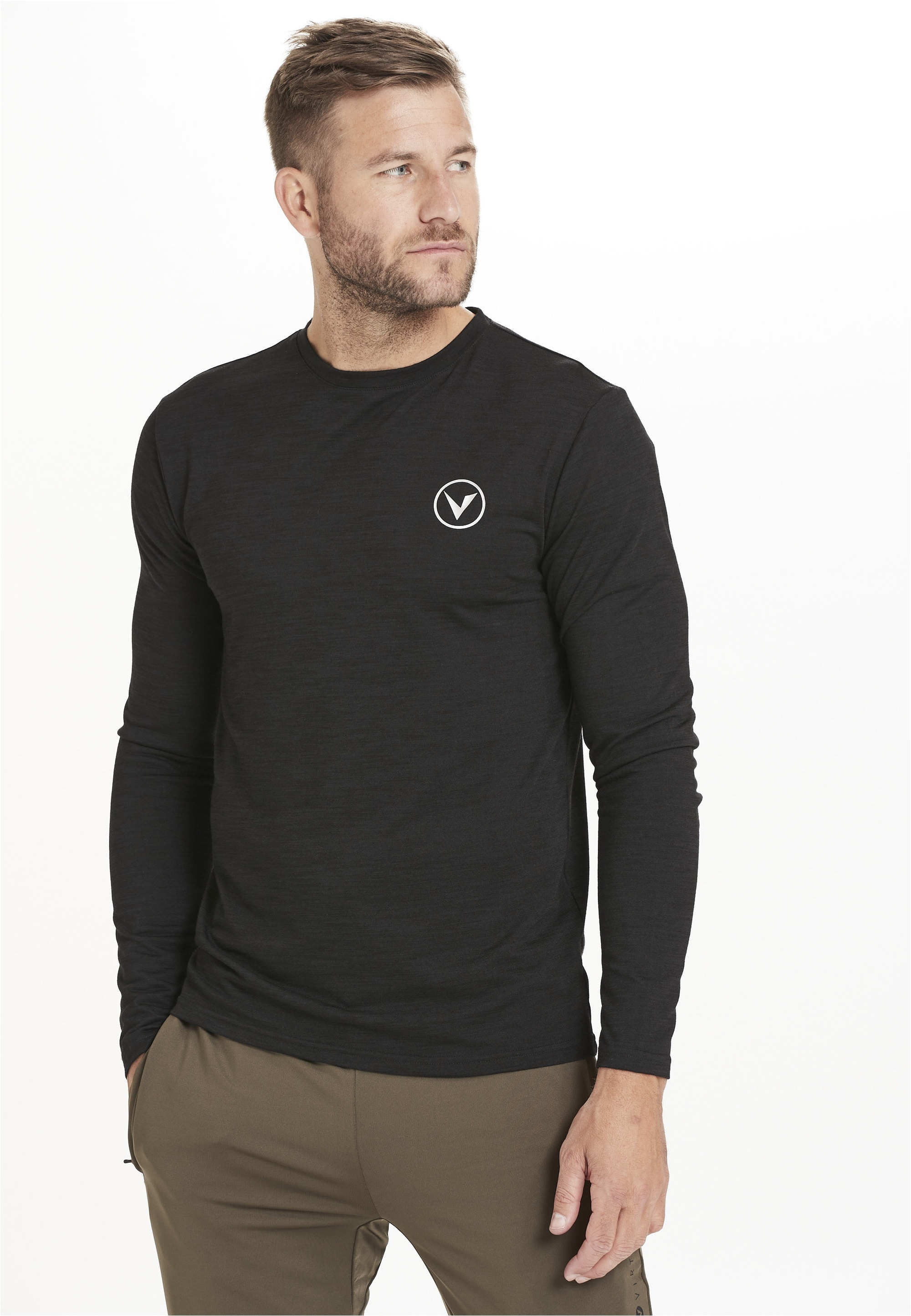 Virtus Langarmshirt "JOKERS M L/S", mit innovativer Quick Dry-Technologie