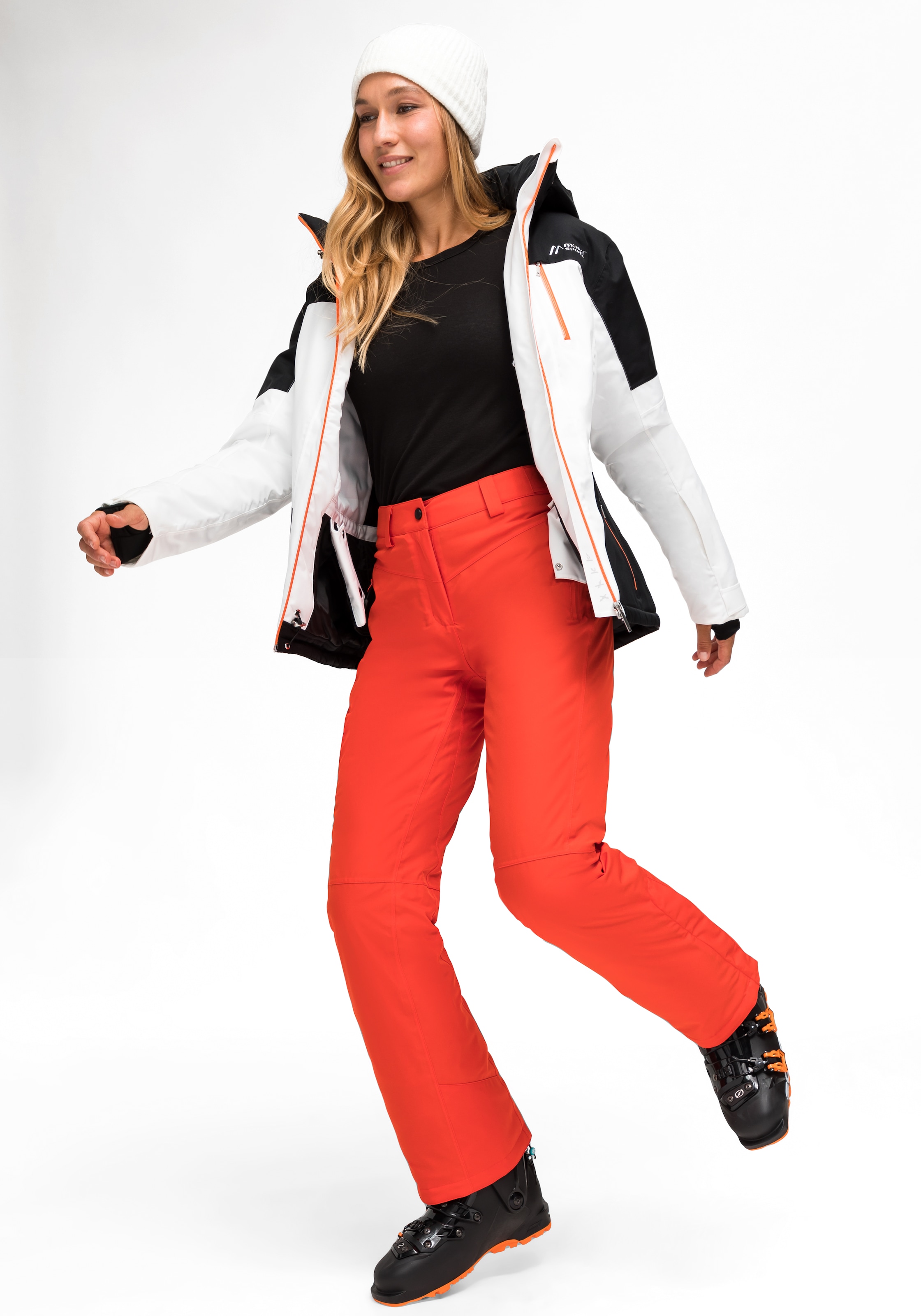 Maier Sports Skihose »Ronka«, Damen Schneehose, wind- und wasserdicht, 2 RV-Taschen, Regular Fit