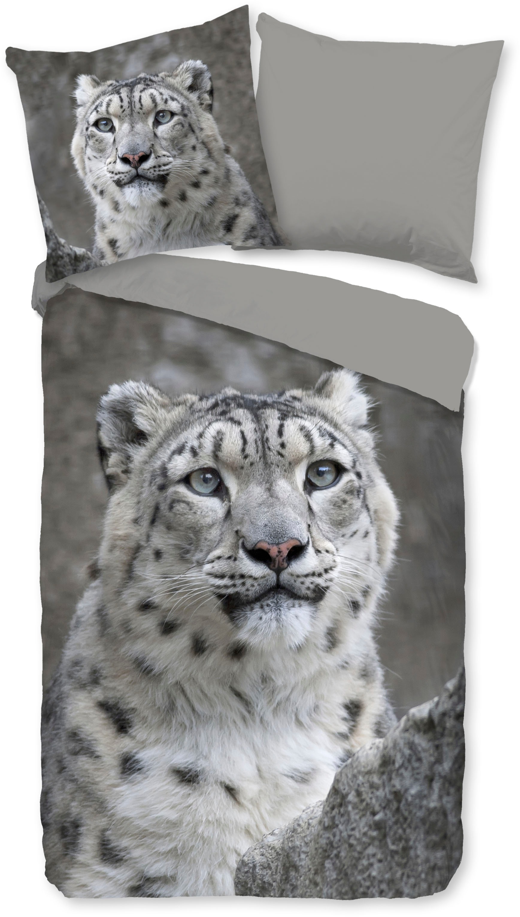good morning Wendebettwäsche "Chief" 2 Stk. tlg. Biber, 135x200, Winter, Wa günstig online kaufen