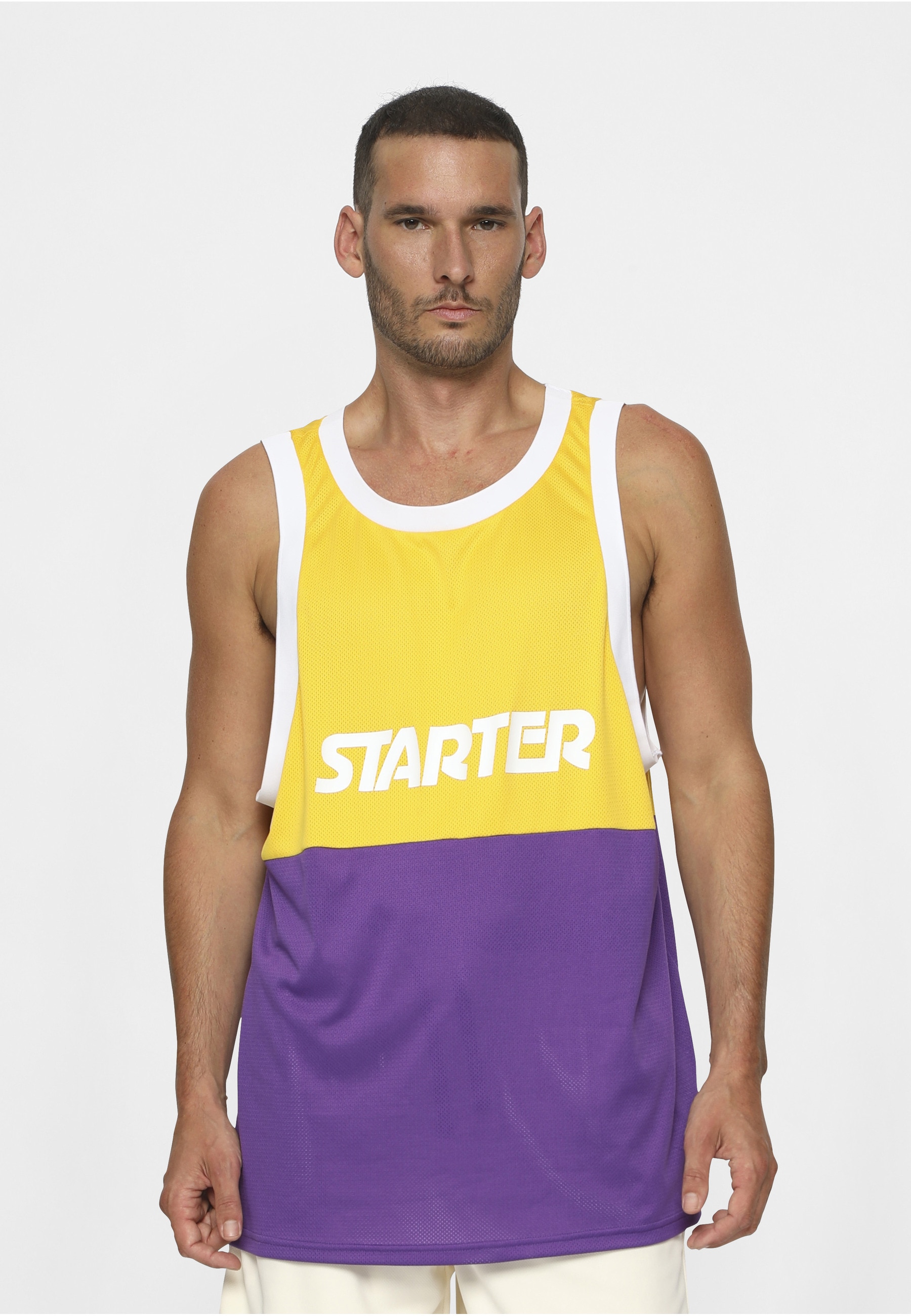 Starter Black Label Tanktop »Starter Black Label Herren Starter Split Mesh Tank Top« 1 Stk.