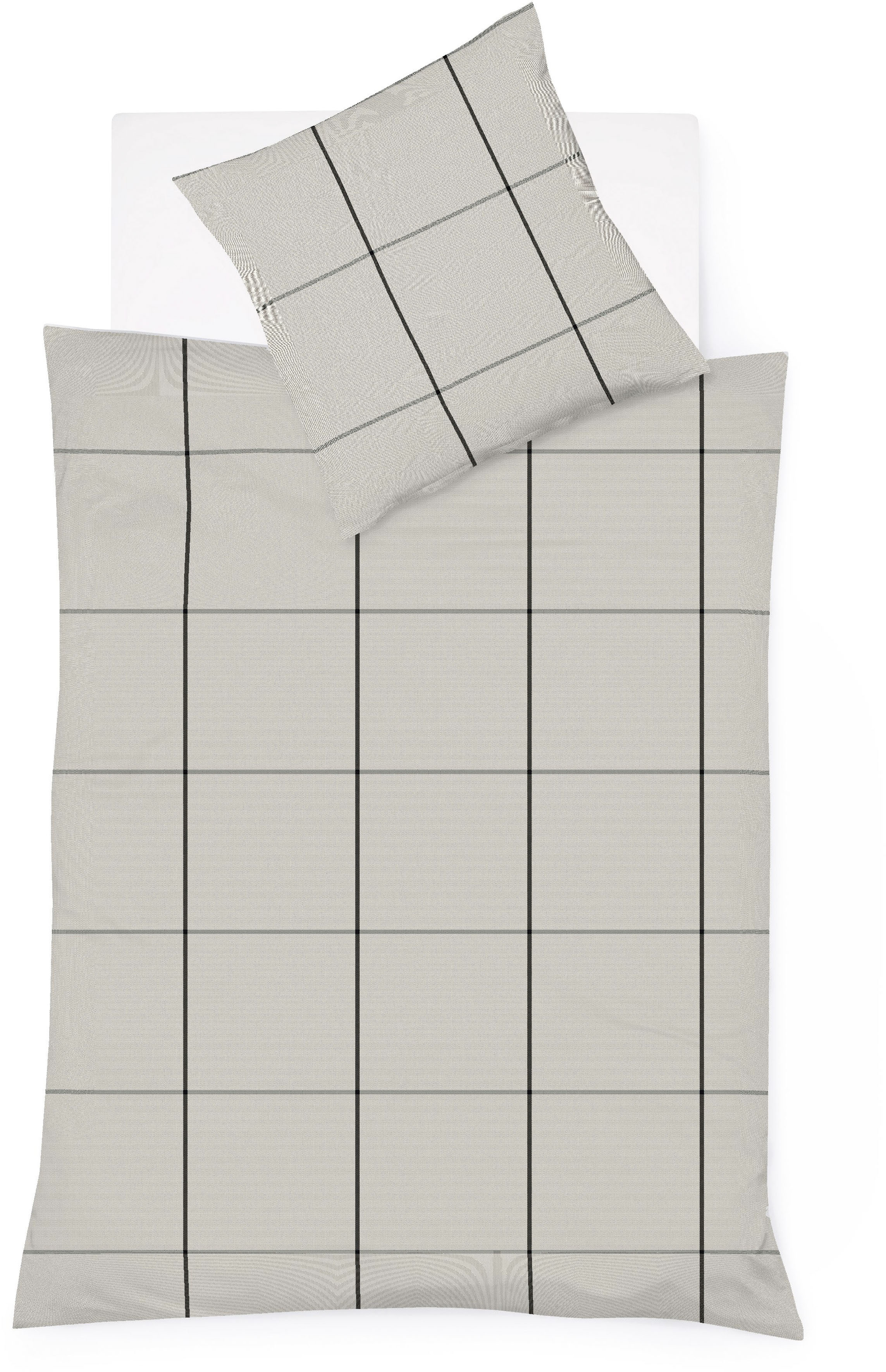 fleuresse "Lech 4311" 2 Stk. Edelflanell, Baumwolle, in Gr. 135x200, 155x220, 200x200cm