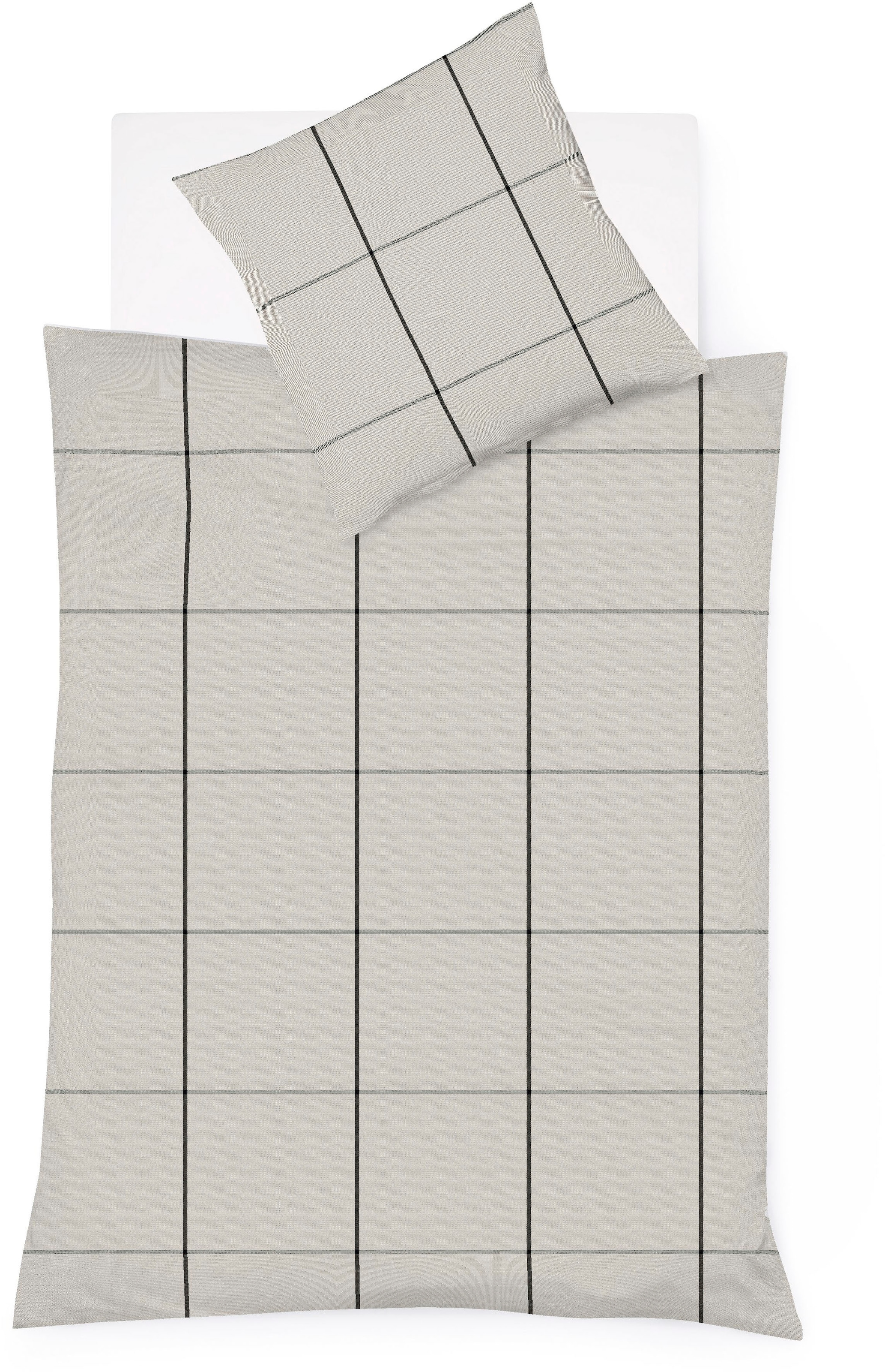 fleuresse "Lech 4311" 3 Stk. Edelflanell, Baumwolle, in Gr. 135x200, 155x220, 200x200cm