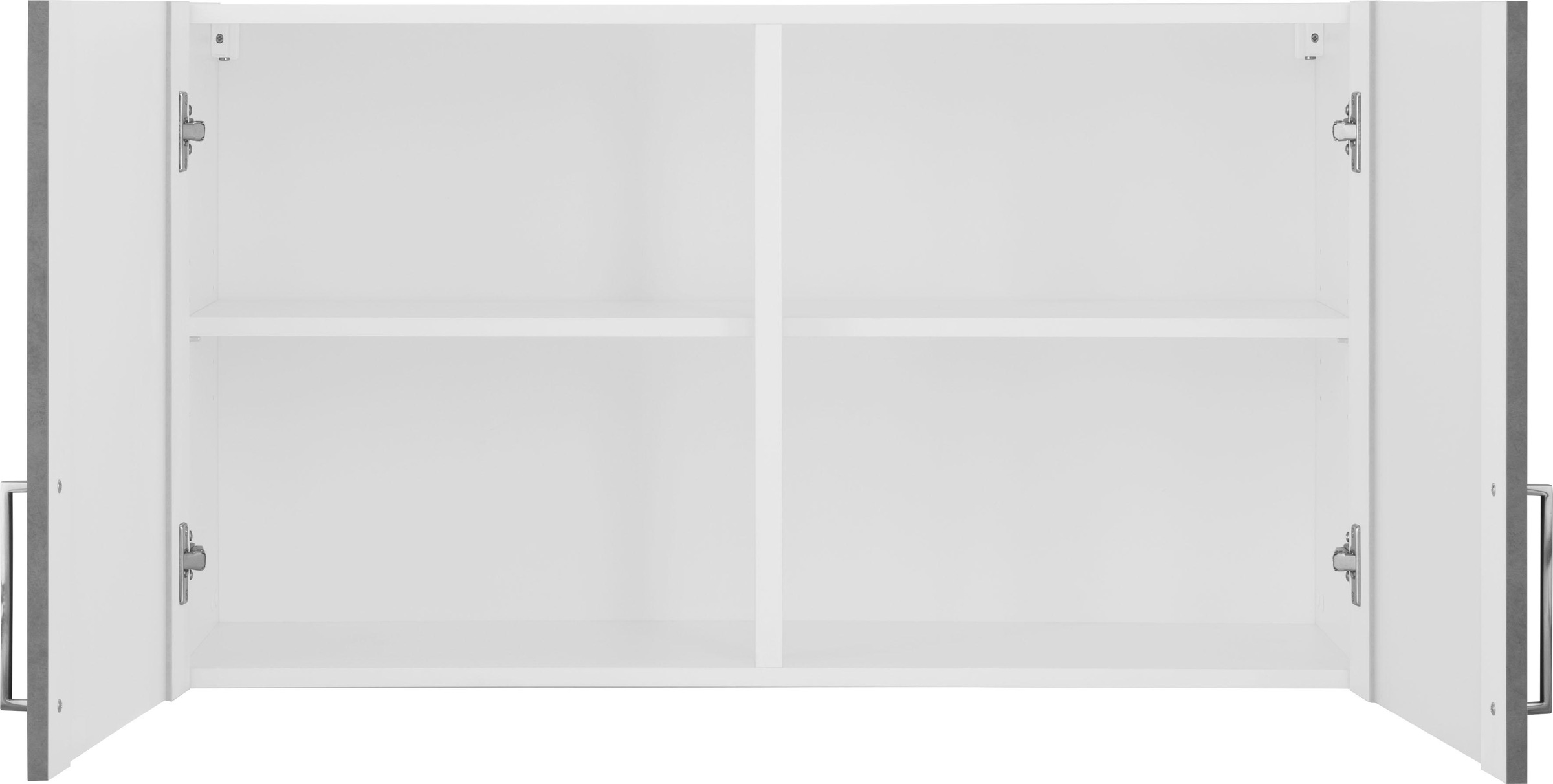 wiho Küchen Glashängeschrank 