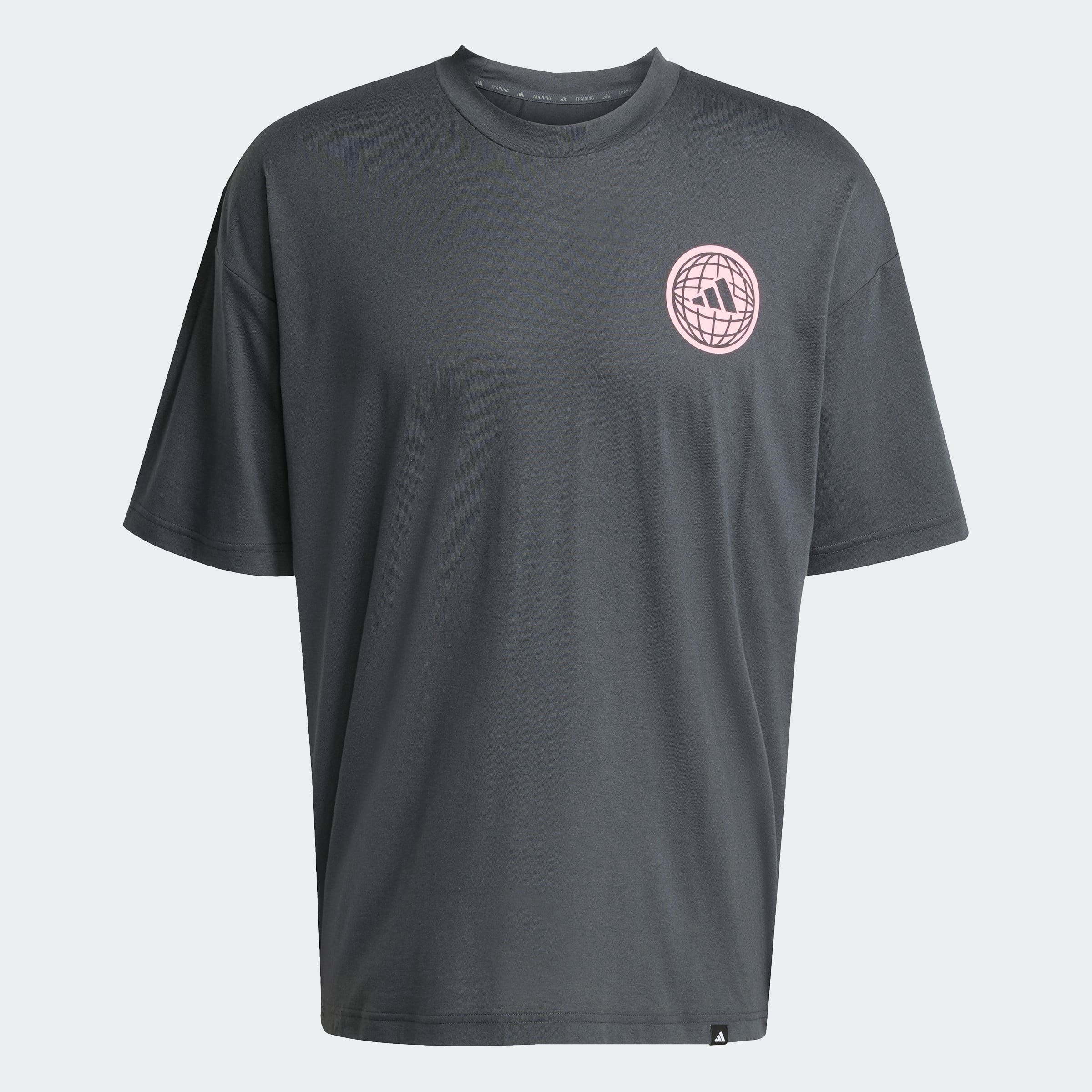 adidas Performance T-Shirt »GFX TEE GLOB Q3«