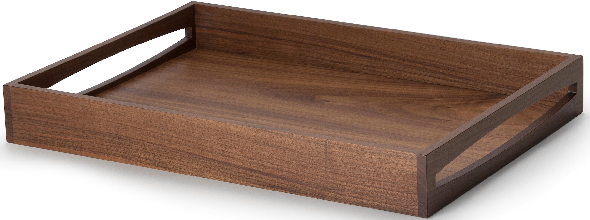 CONTINENTA Tablett "Walnuss", B/L: 35cm x 49cm, braun, Tabletts