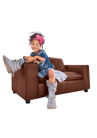 2-Sitzer »gioovani mini«, Kindersofa mit Rückenkissen, Breite 113 cm