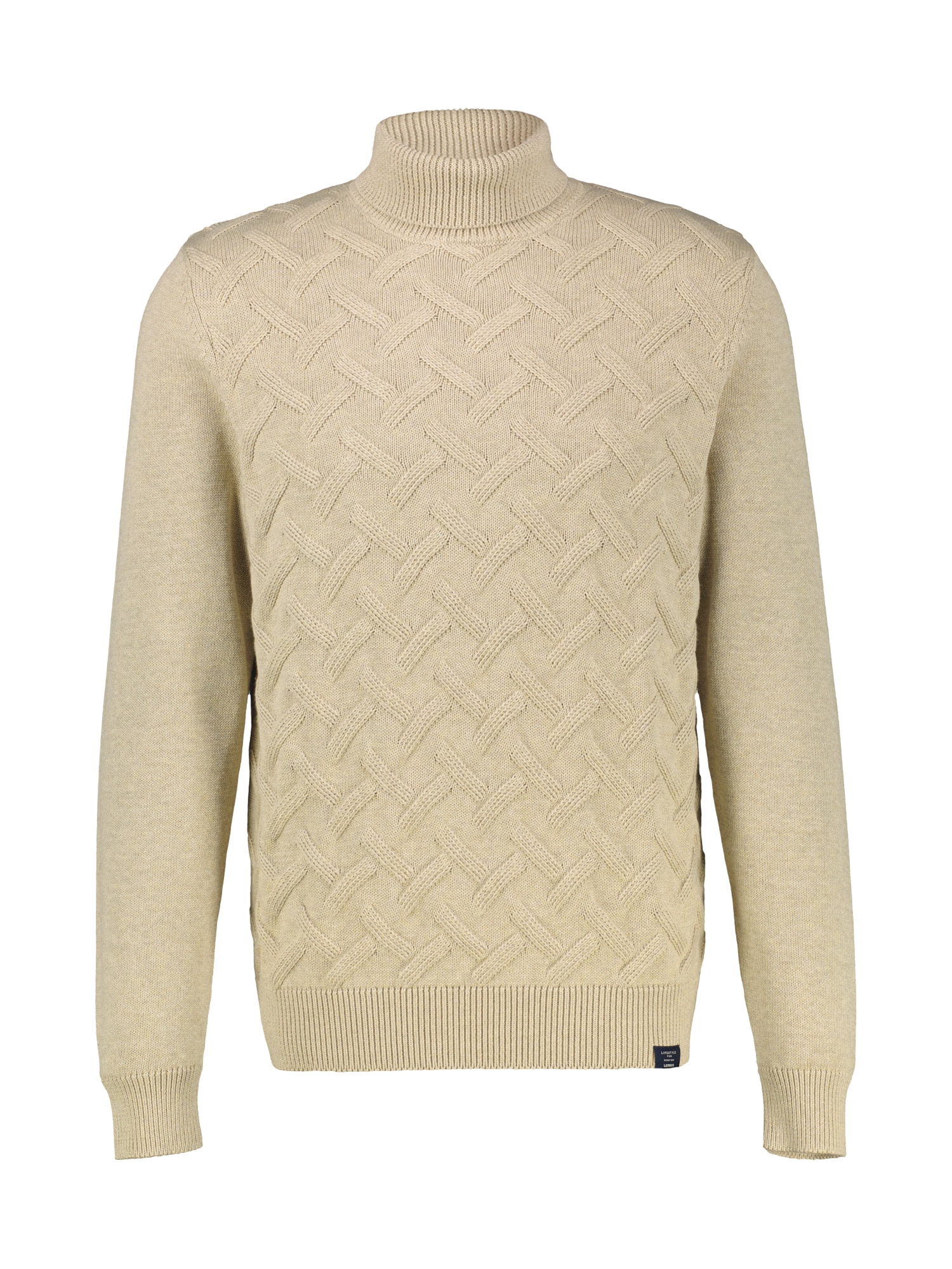 LERROS Rollkragenpullover »Stylischer Rollkragenpullover - modisch gemustert«
