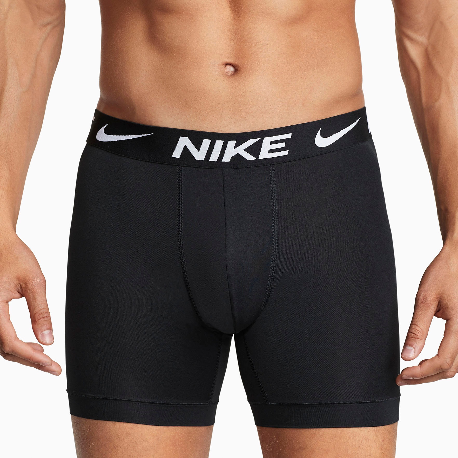 NIKE Underwear Boxer "BOXER BRIEF LONG 3PK", 3er-Packer Packung, mit Elasti günstig online kaufen