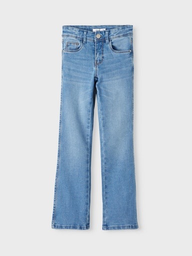 Thumbnail - Name It Bootcut-Jeans "NKFPOLLY SKINNY BOOT JEANS 1142-AU NOOS" mit Stretch