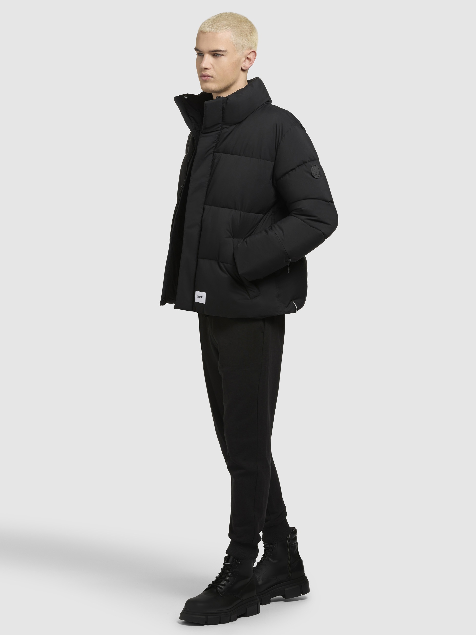 khujo Steppjacke »DUNGH MATT«, ohne Kapuze
