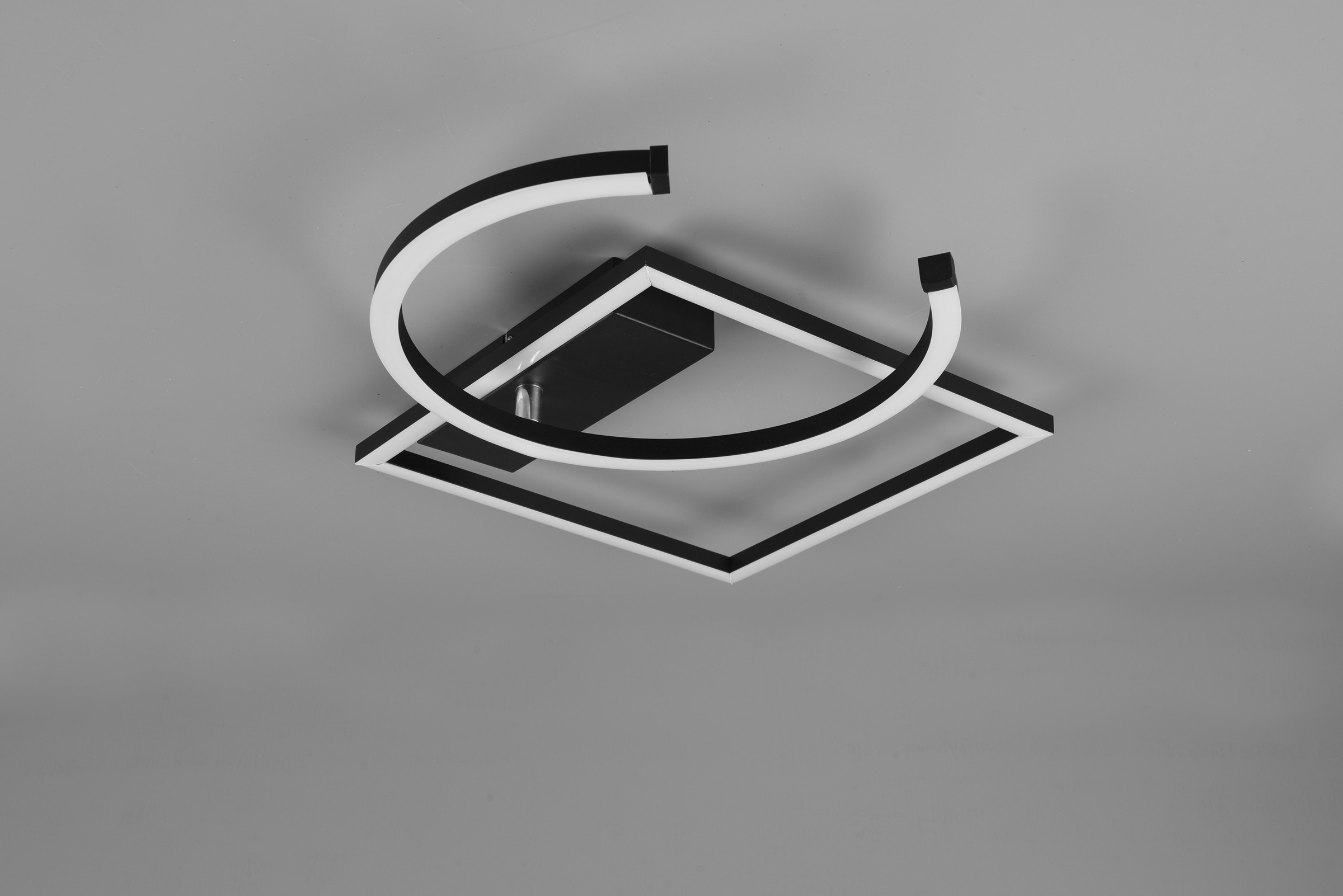 REALITY Leuchten LED Deckenleuchte »PIVOT« LED-Modul 1 Stk. Warmweiß über Wandschalter dimmbar, zur Wand-und Deckenmontage geeignet