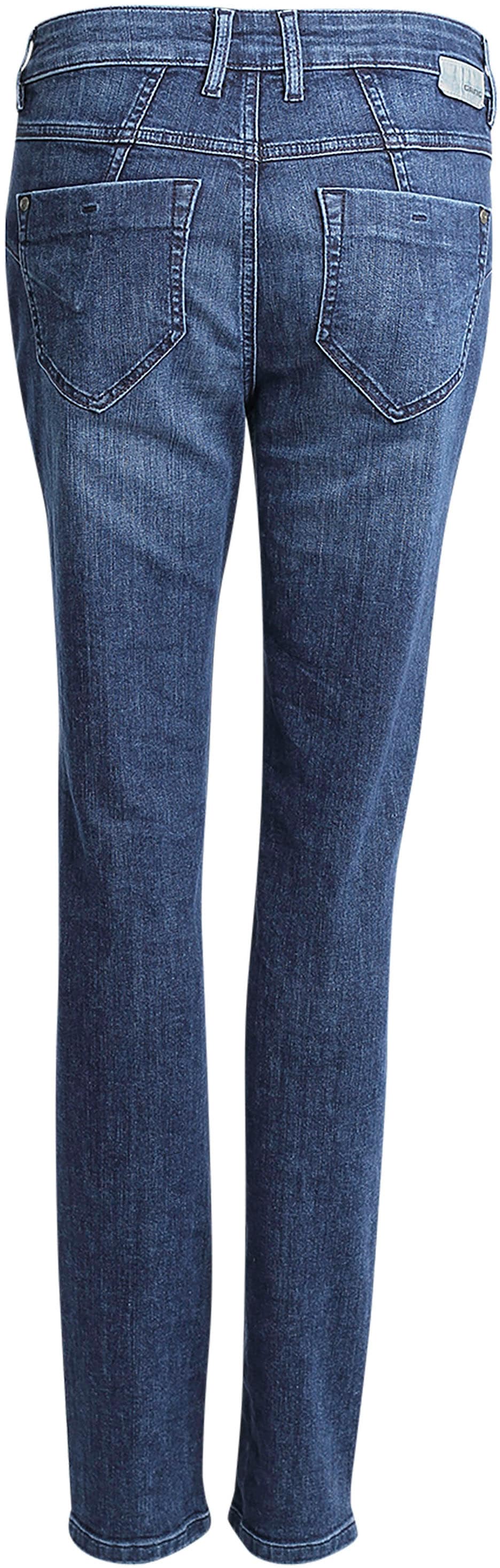 GANG Skinny-fit-Jeans »94MARISSA«, mit modischer V-Passe vorn & hinten