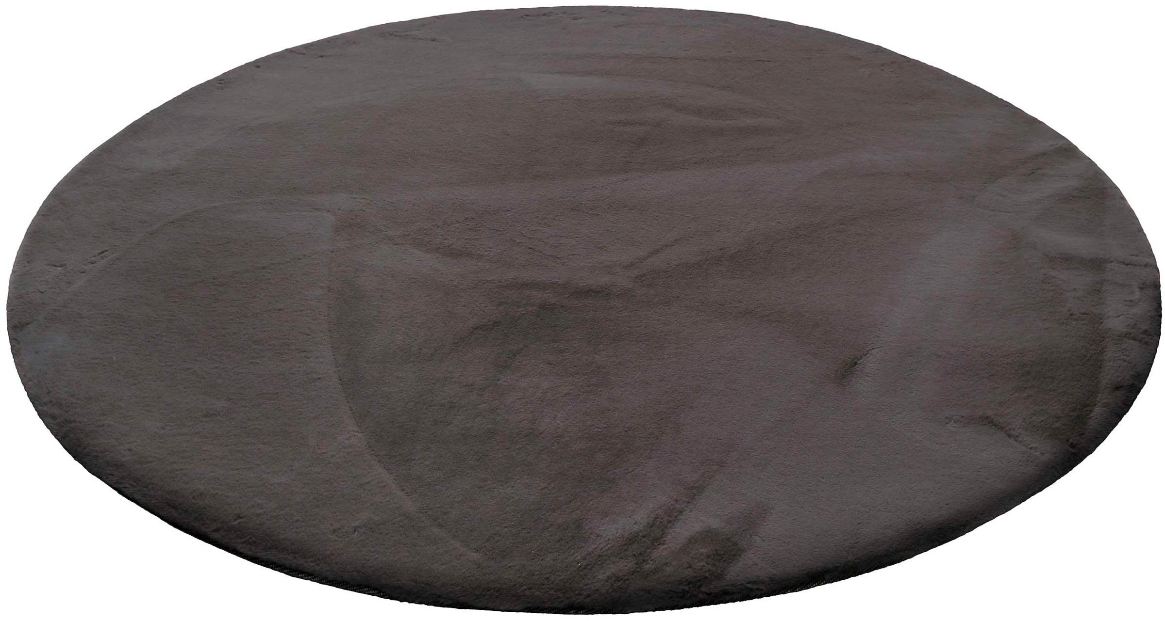 Esprit Hochflor-Teppich »Alice ESP-4377 Kunstfell«, rund, 25 mm Höhe, Kaninchenfell-Haptik, besonders weich und dicht, für alle Räume