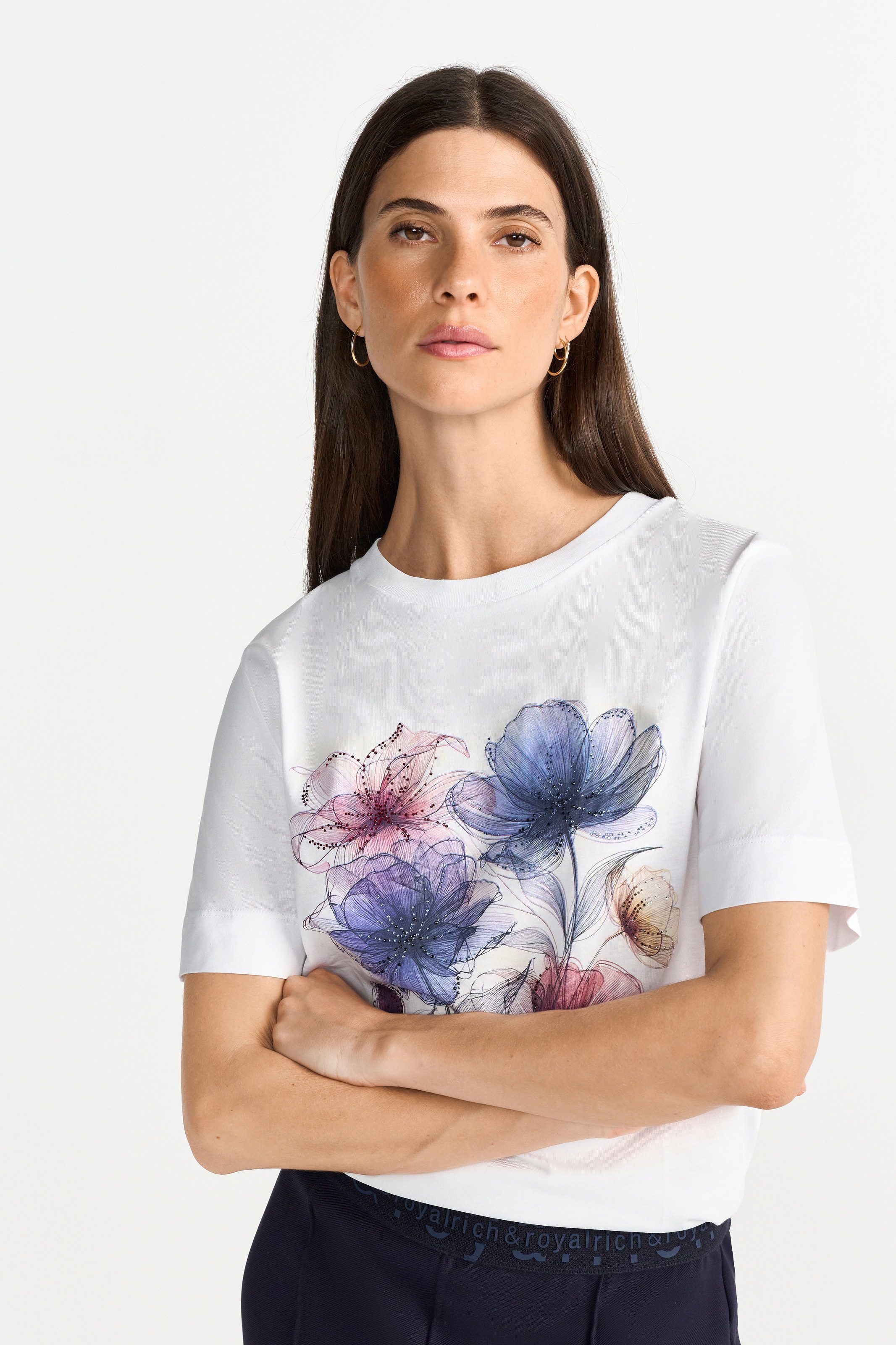 RICHROYAL T-Shirt, Mit Rundhalsausschnitt günstig online kaufen