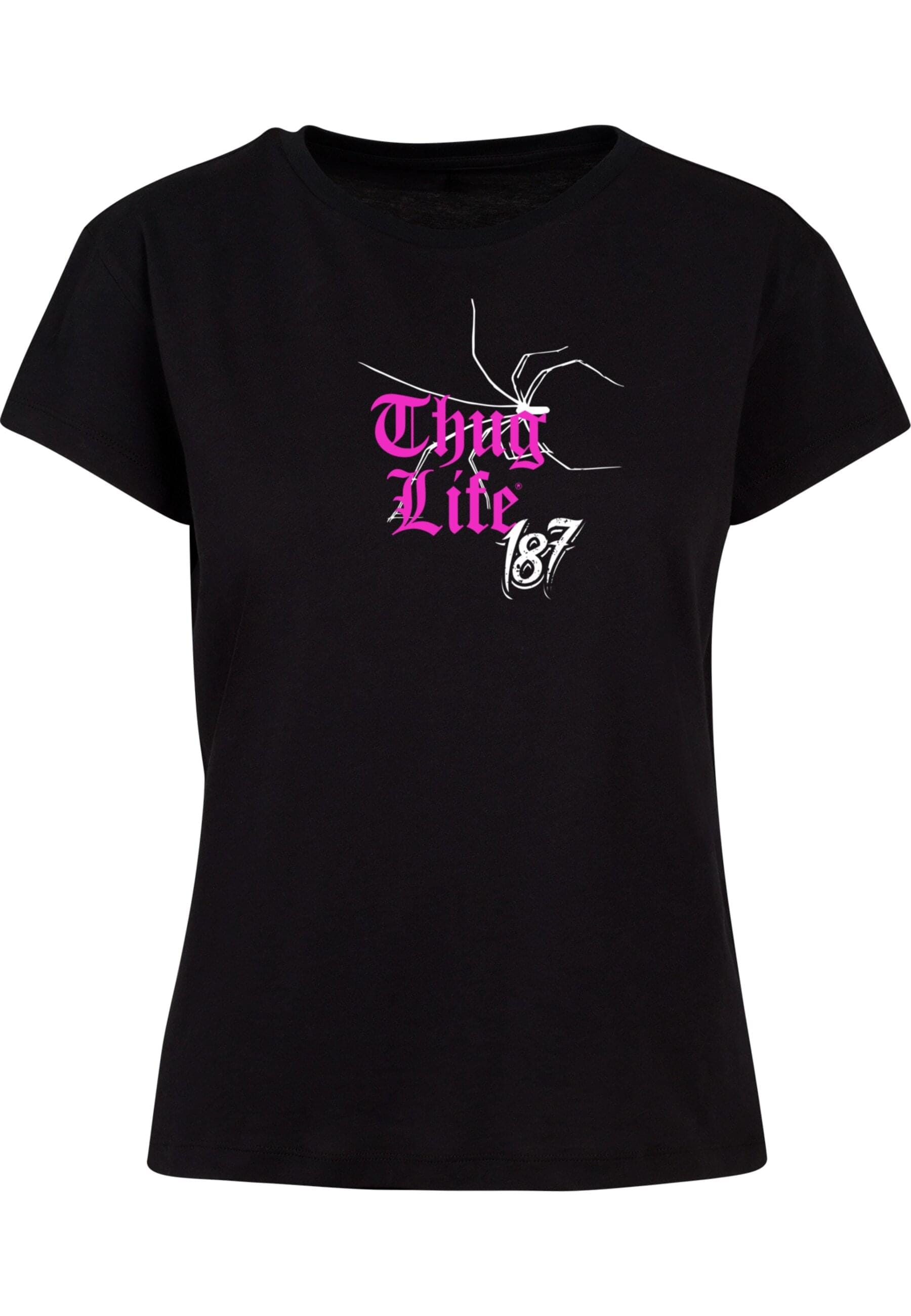Thug Life T-Shirt "Thug Life TLLTS1028M SpiderPrint T-Shirt", (1 tlg.) günstig online kaufen