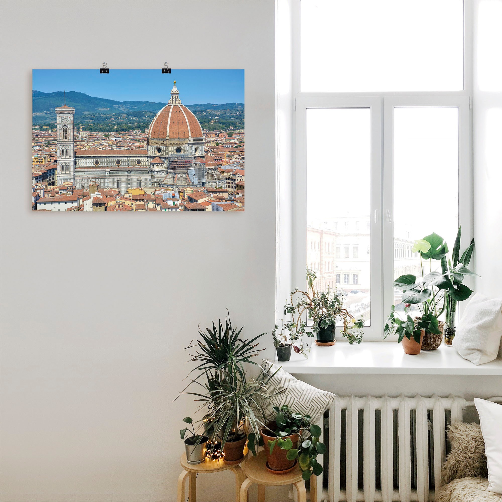 Artland Wandbild »Kathedrale in Florenz«, Florenz, (1 St.), als Alubild,  Leinwandbild, Wandaufkleber oder Poster in versch. Größen bestellen | BAUR