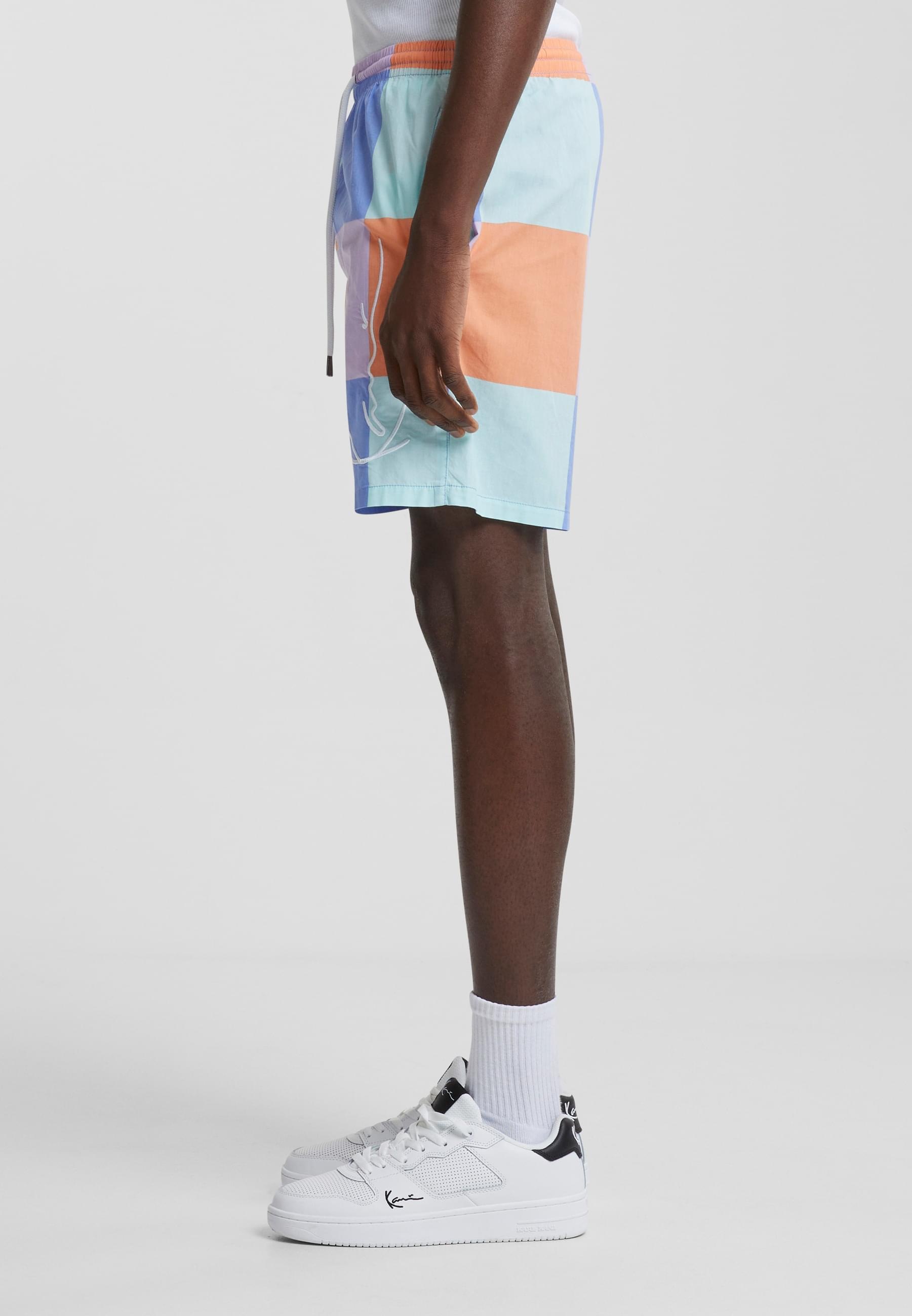 Karl Kani Shorts »Karl Kani Herren KKMQ22156MNT KK Signature Resort Shorts«, (1 tlg.)