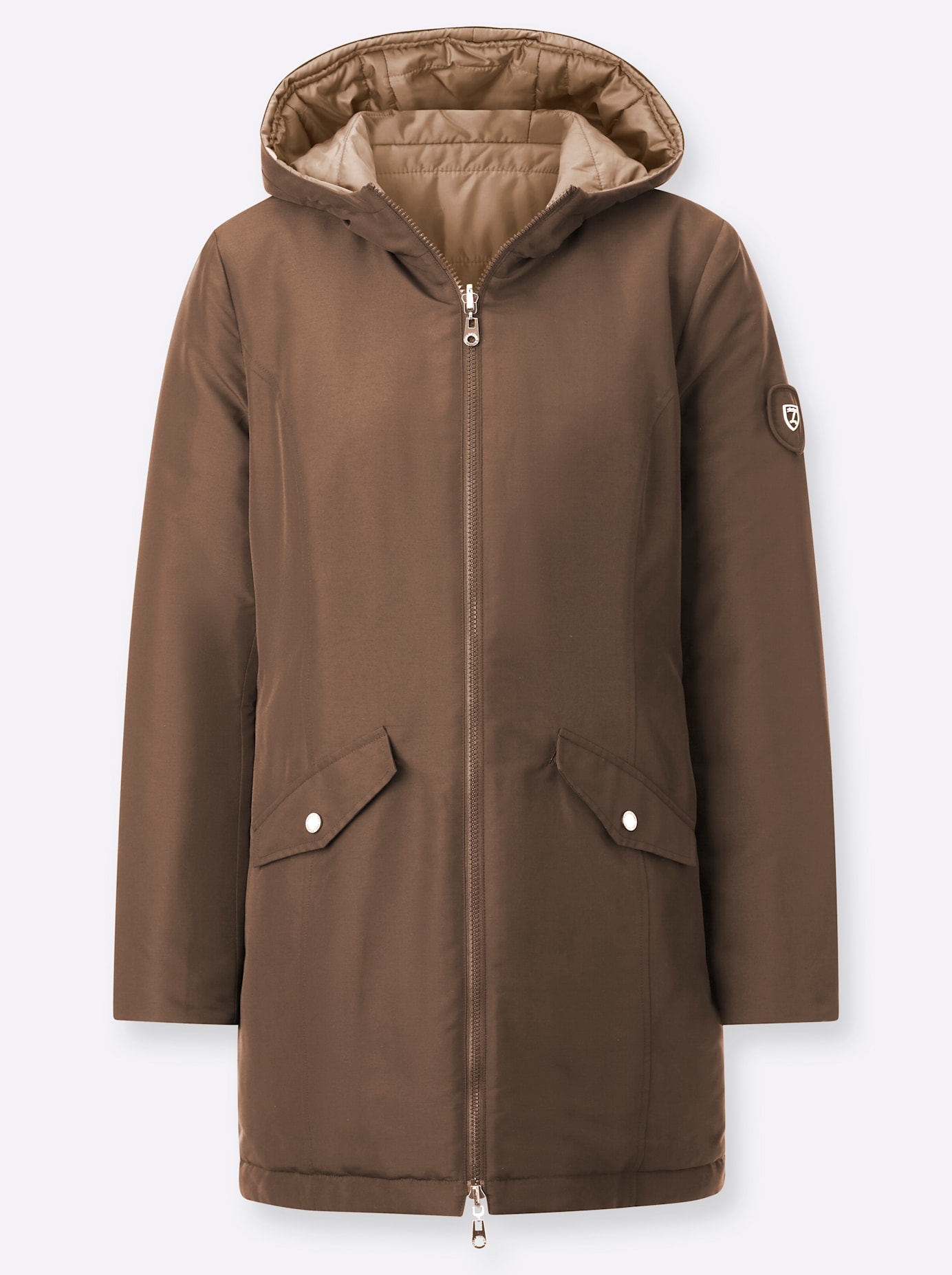 Casual Looks Wendejacke, mit Kapuze