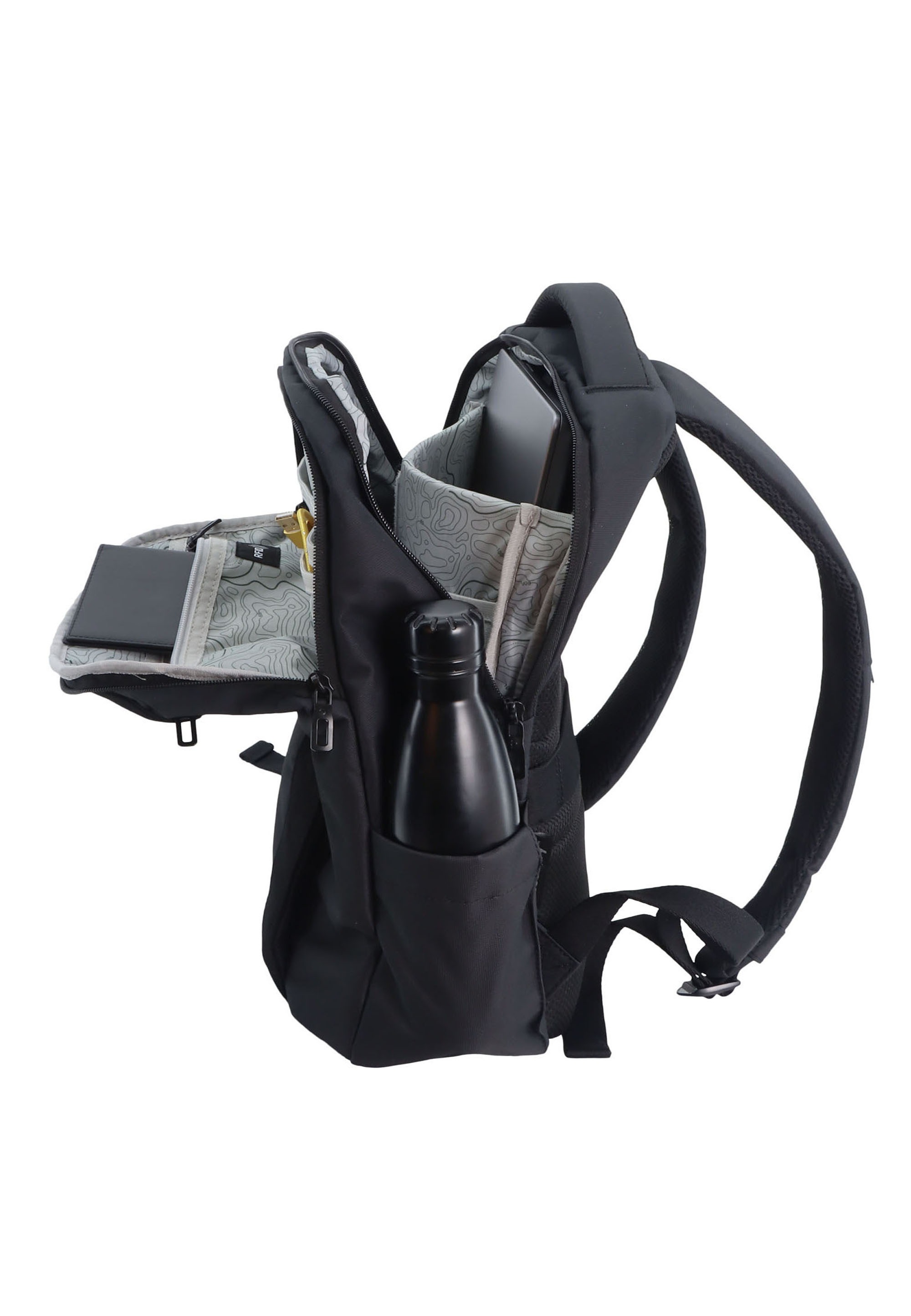Discovery Wanderrucksack »Downtown«, aus rPet Polyester-Material