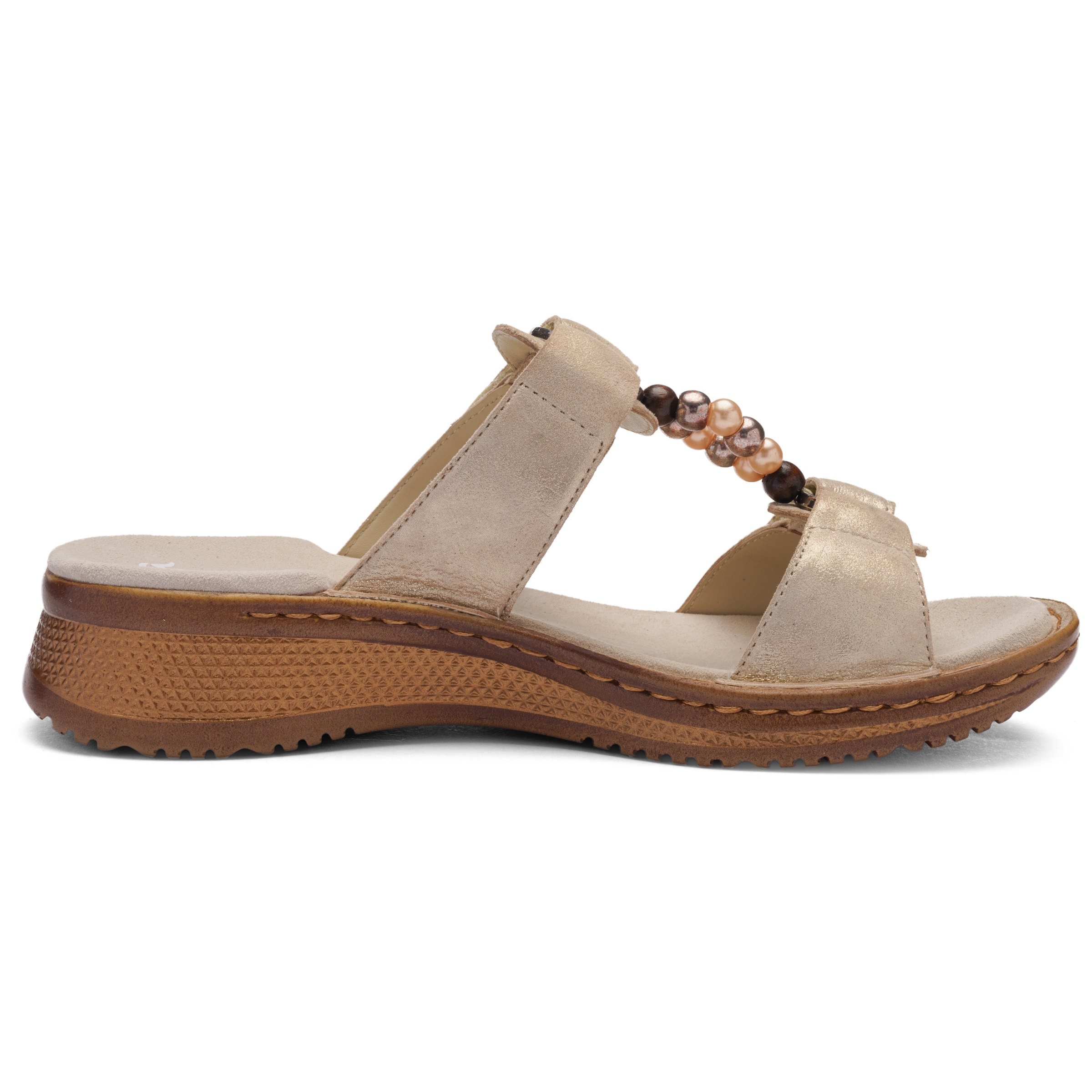 Ara Pantolette »HAWAII«  Schlupfschuh, Komfortschuh mit Klettverschlüsse, G-Weite