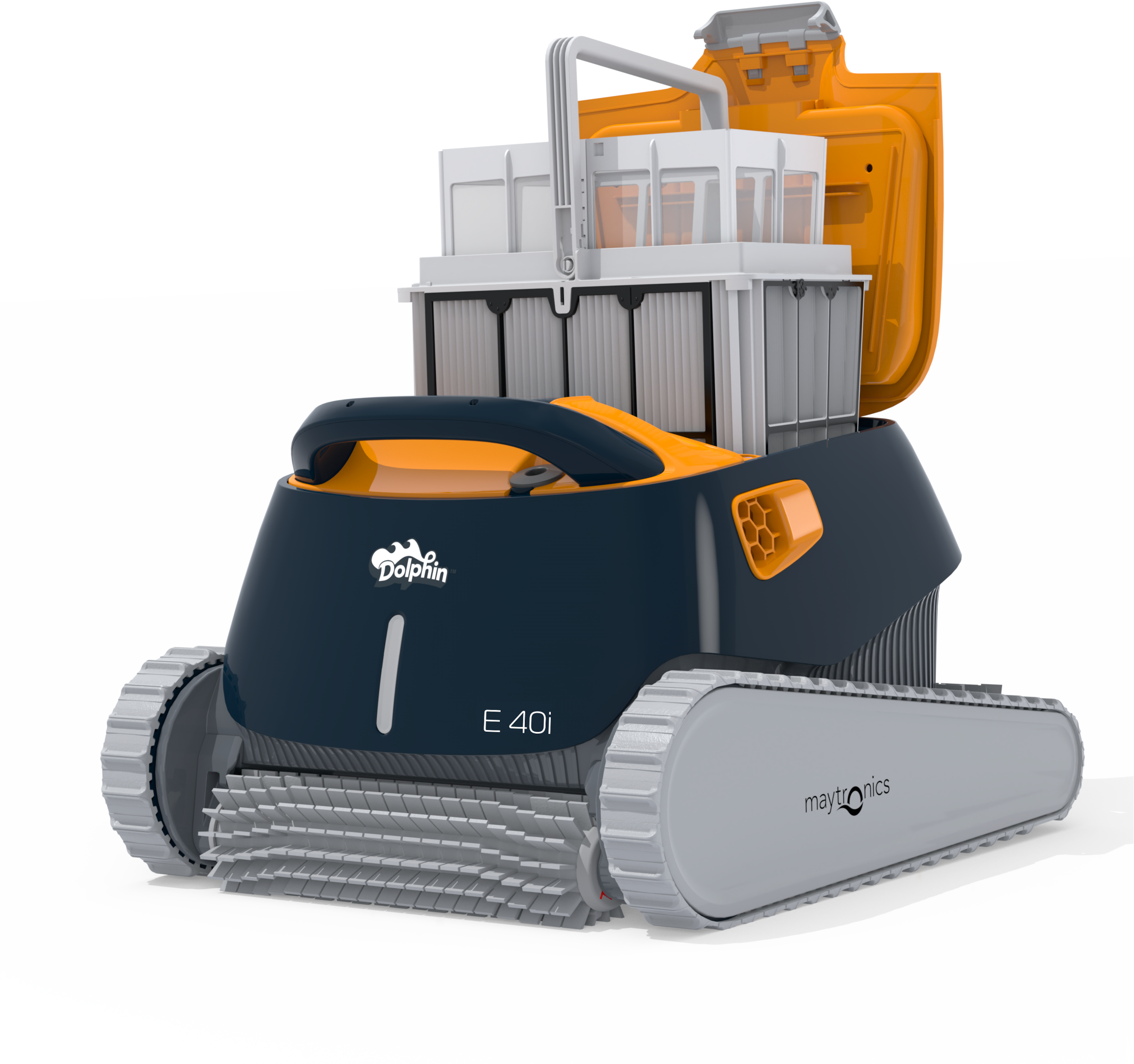 Thumbnail - maytronics Poolroboter "Dolphin E40i" für Boden-/ Wand-/ Wasserlinienreinigung