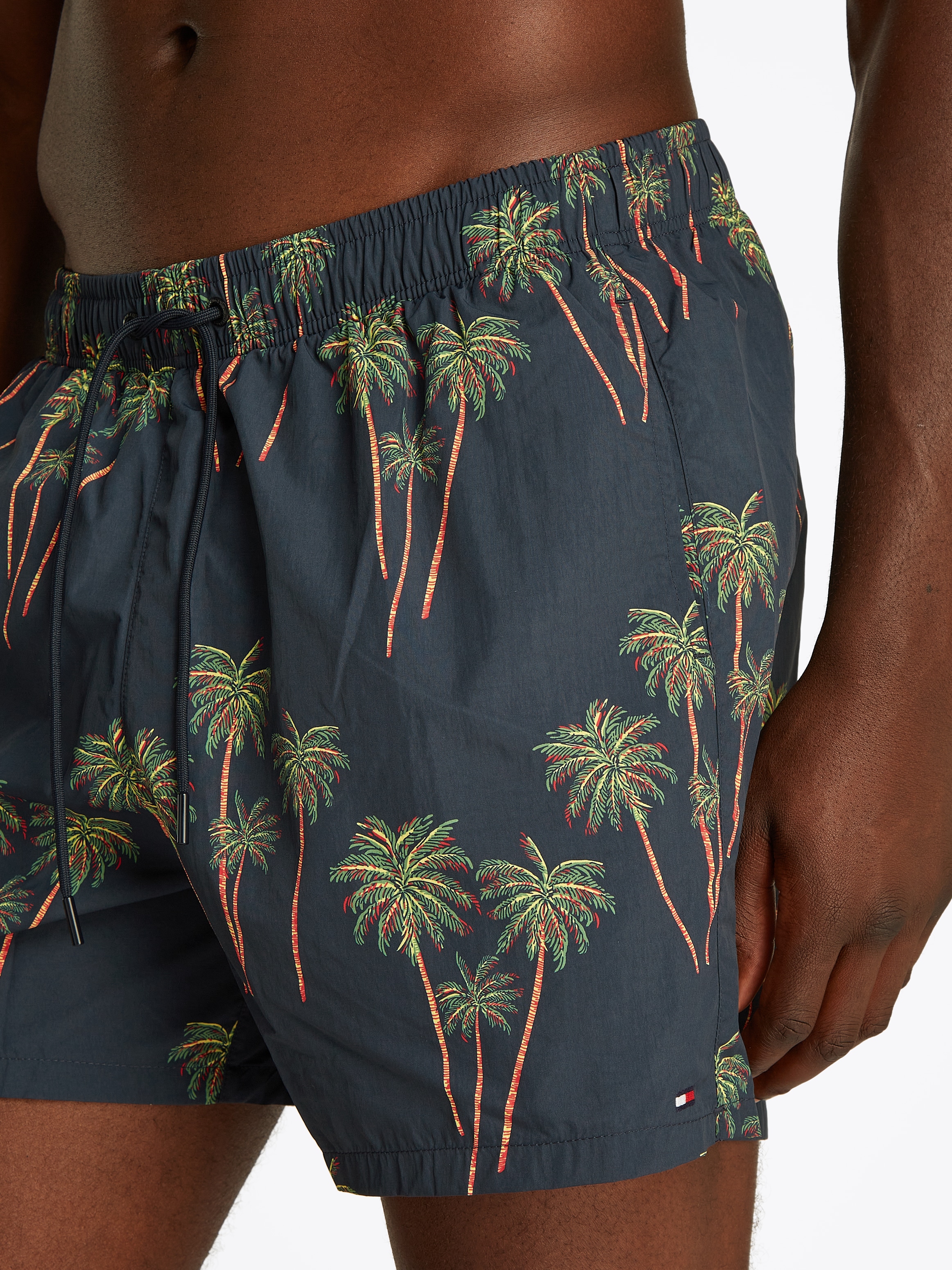 Tommy Hilfiger Swimwear Badeshorts »MEDIUM DRAWSTRING PRINT«, mit Muster
