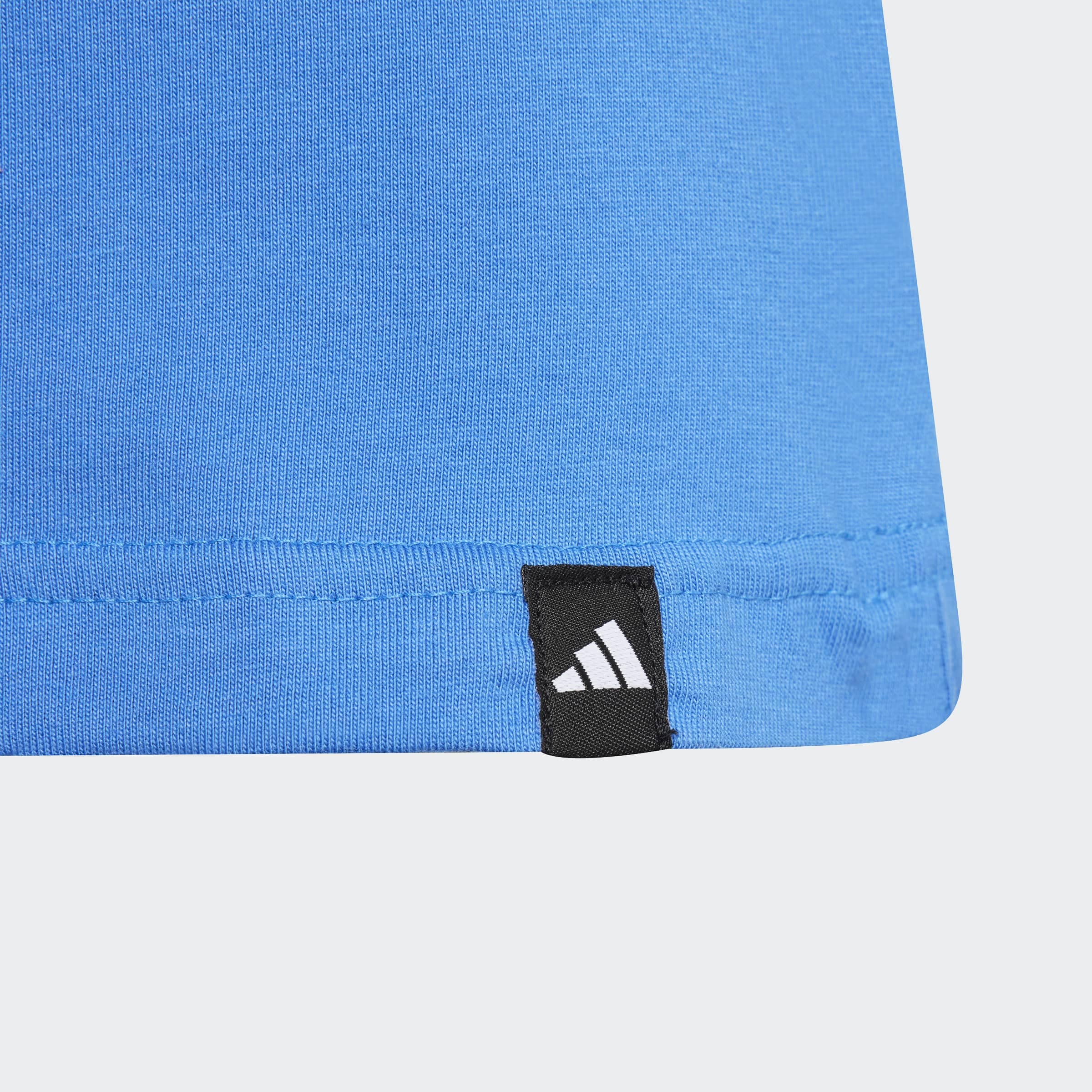 adidas TERREX Funktionsshirt »KIDS MULTI LOGO« für Kinder, mit Rundhalsausschnitt, ohne Verschluss, aus Baumwolle