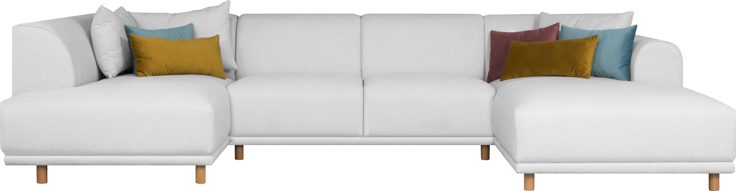 OTTO home Wohnlandschaft "Maroon U-Form" in skandinavischem Design, mit los günstig online kaufen