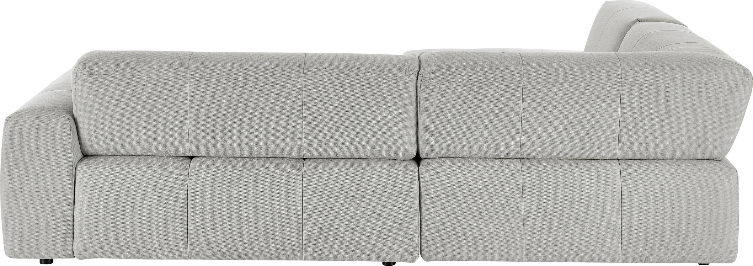 3C Candy Ecksofa »Yoshy Komfortsofa, bequem und modern, hochwertige Verarbeitungsdetails«, Zwei verschiedene Sitztiefen durch verstellbare Rückenlehne, L-Form
