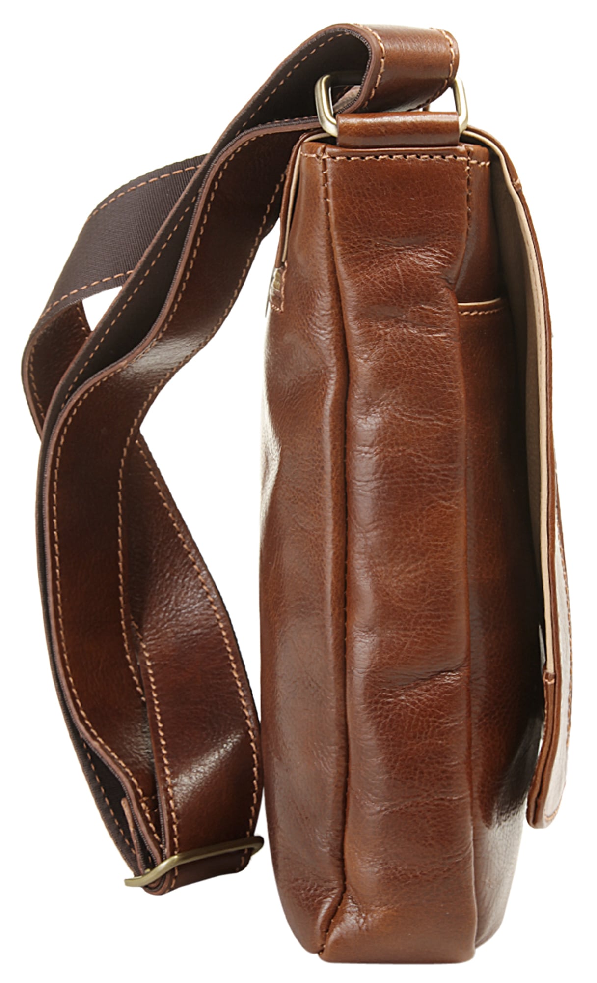 Piké Umhängetasche, echt Leder, Made in Italy