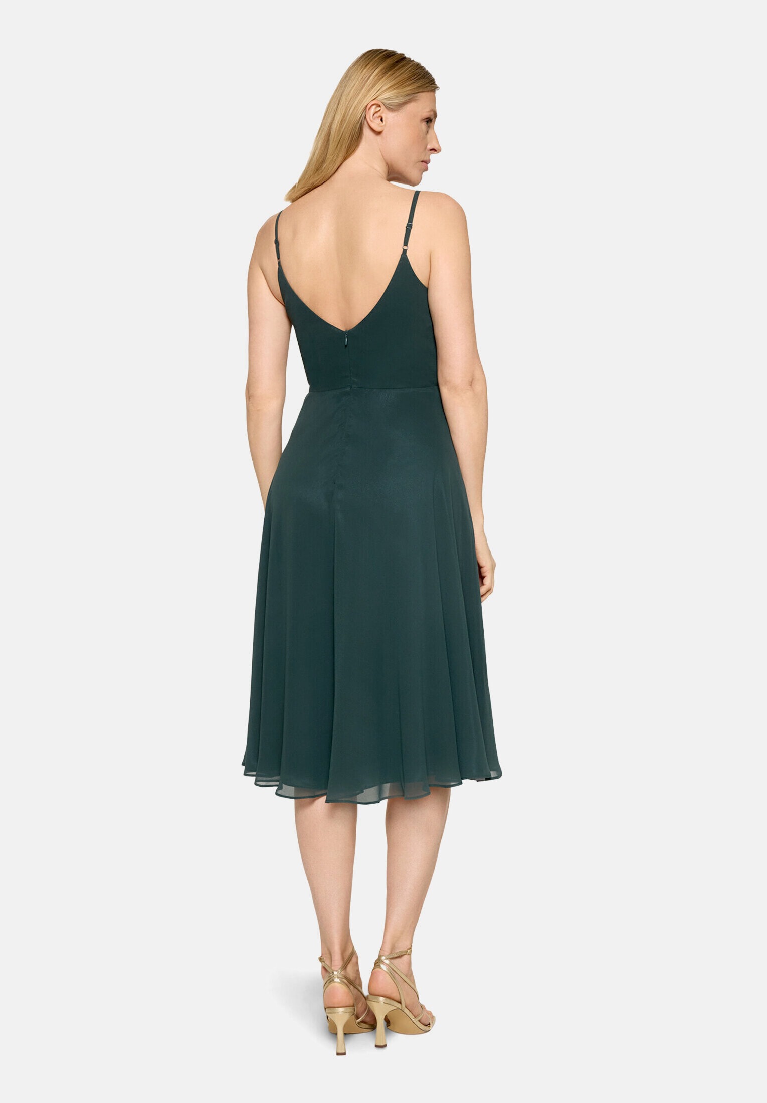 Vera Mont Chiffonkleid »Damen mit V-Ausschnitt« Ohne Tasche